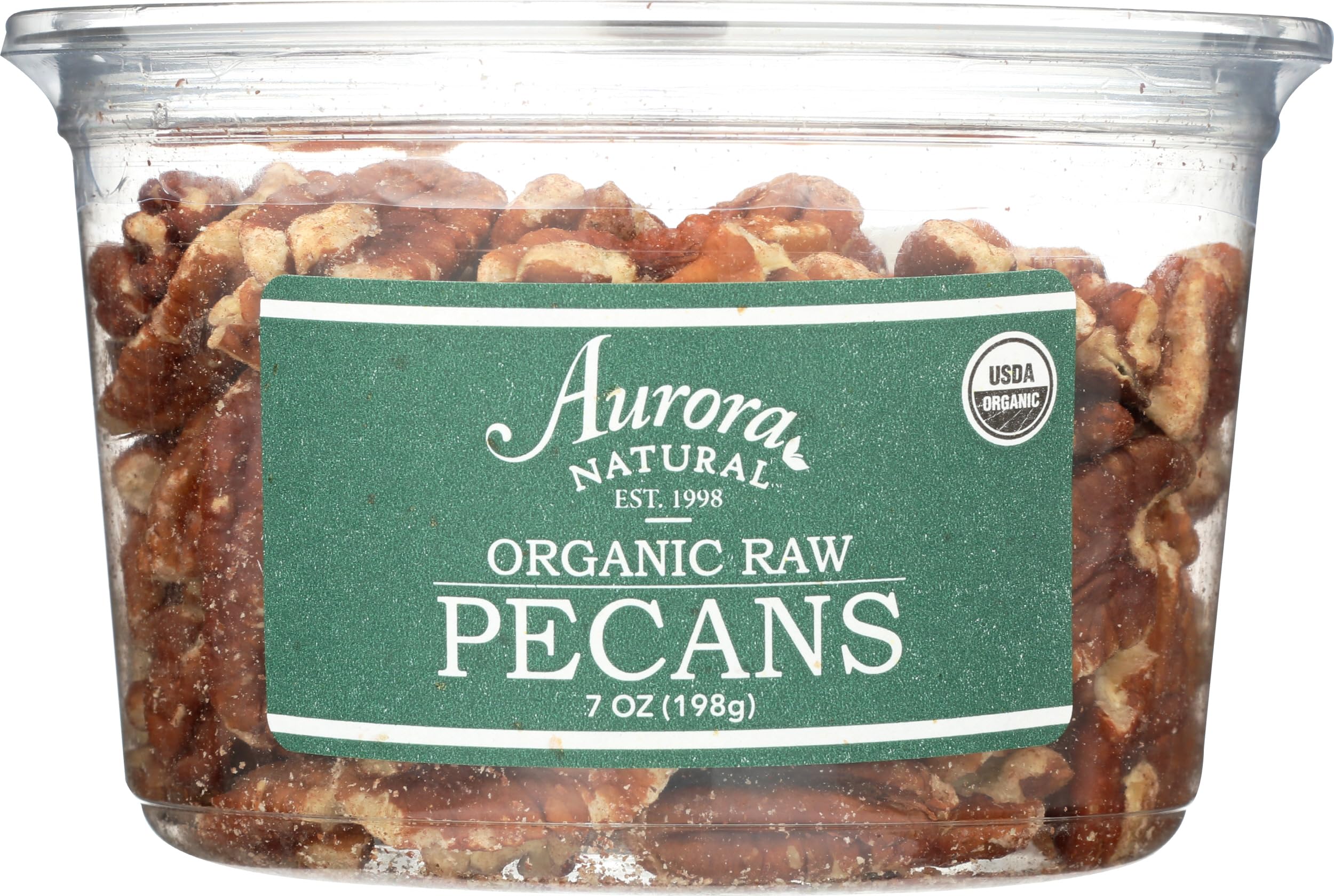 Aurora Products Organic Pecan Halves, 7 oz