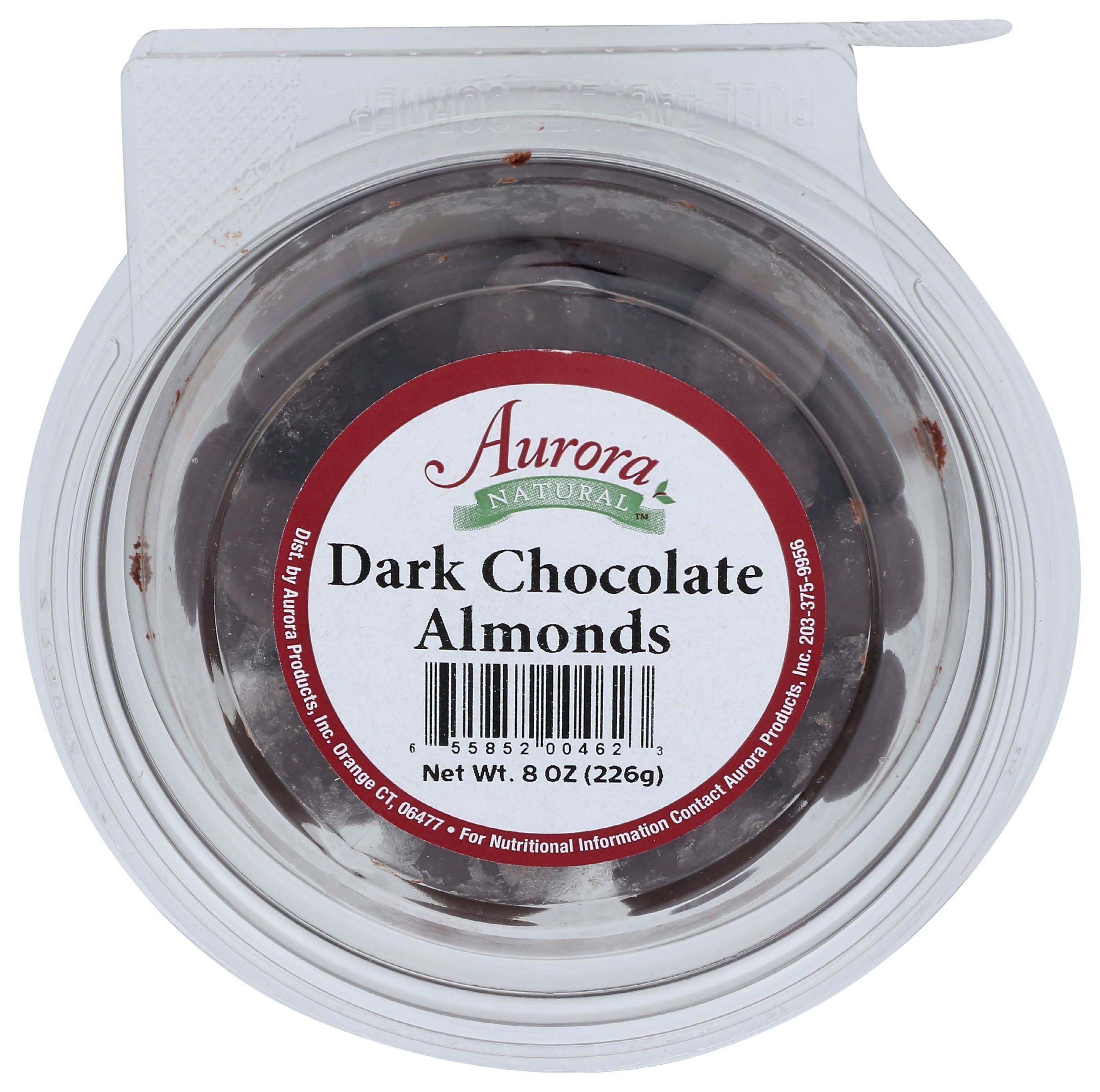 Aurora Products Dark Chocolate Almonds Car Cup, 8 OZ