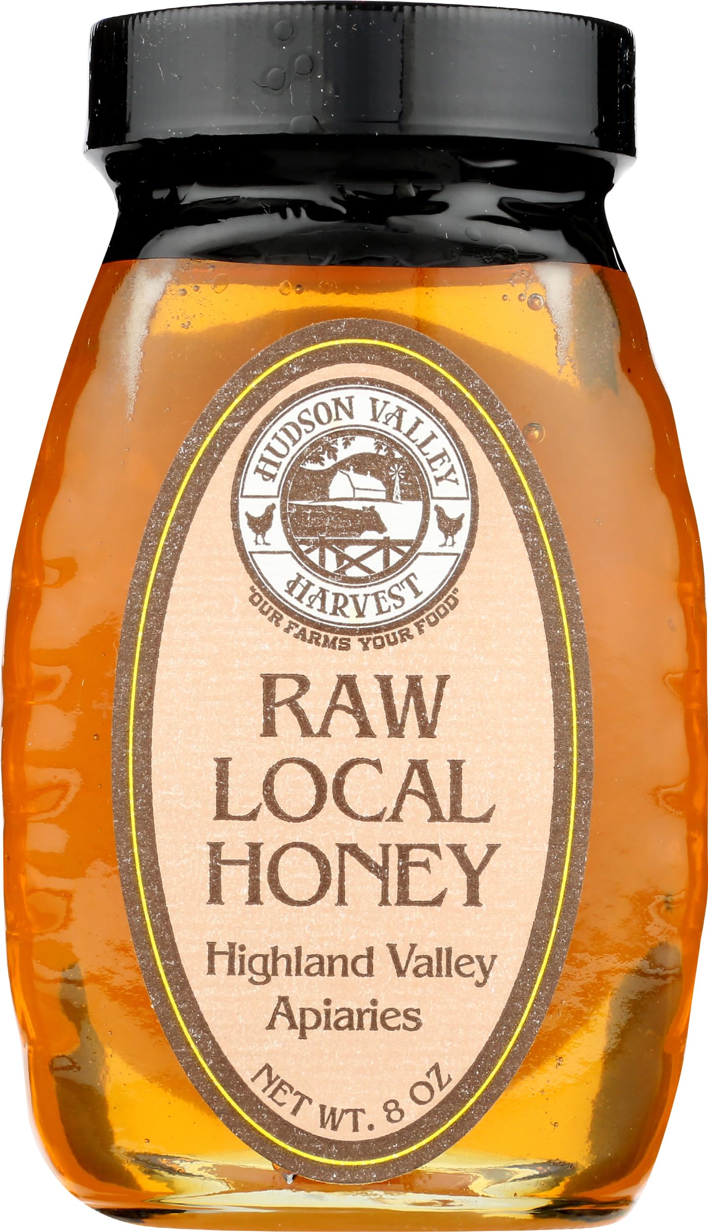 Hudson Valley Harvest Honey Raw, 8 Ounce