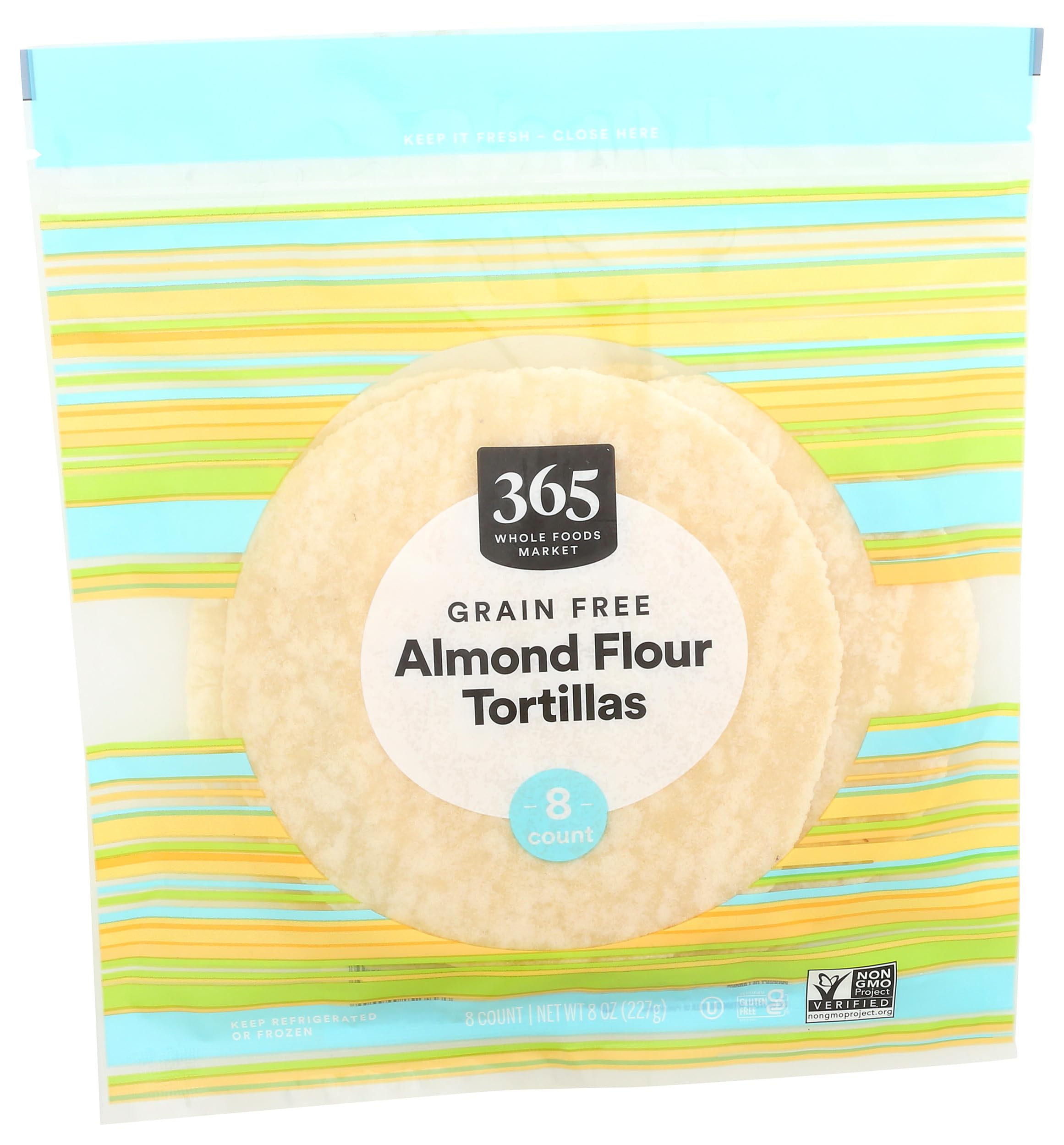 365 By Whole Foods Market, Almond Flour Tortillas, 7 Ounce