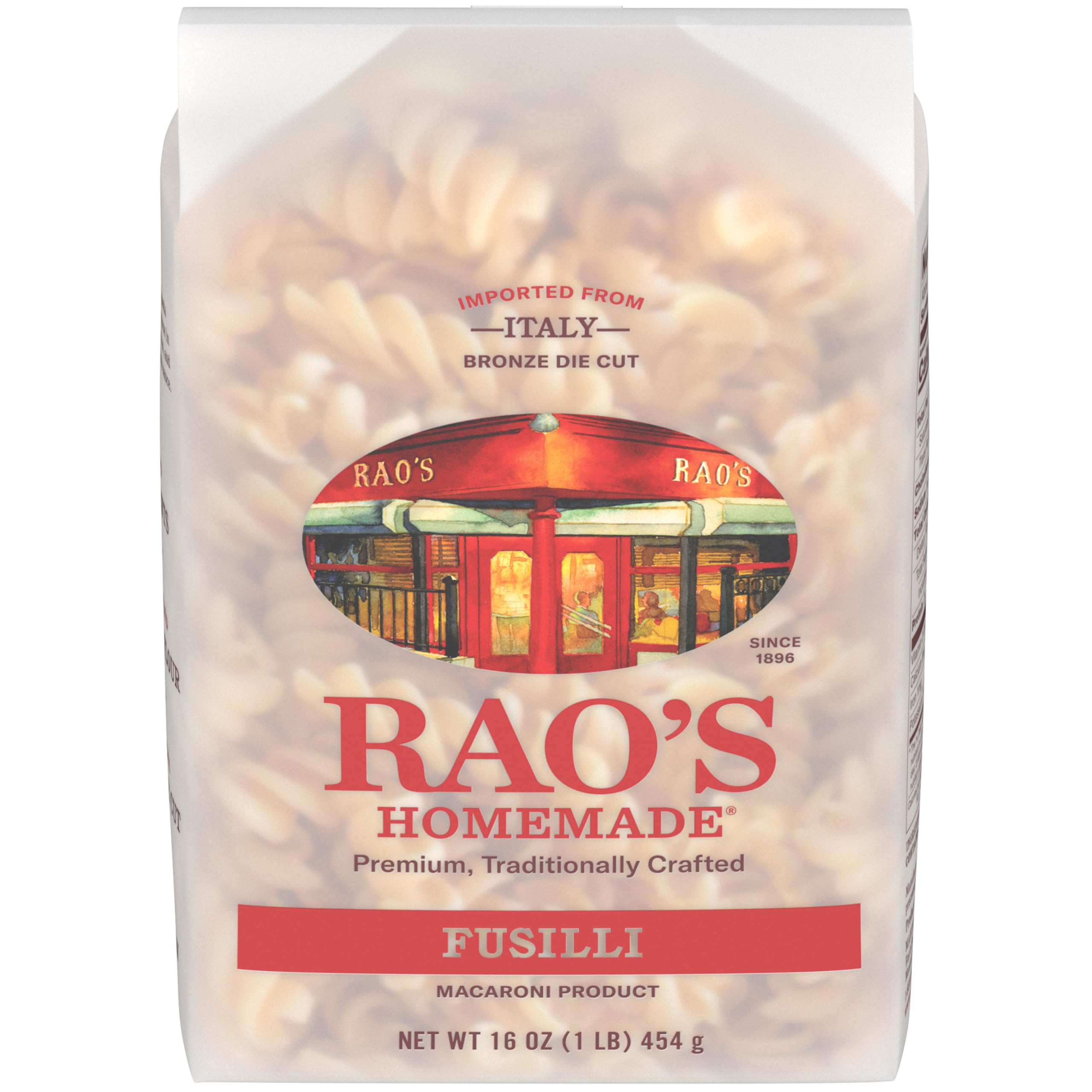 Rao's Homemade Fusili Pasta, 16 Ounce