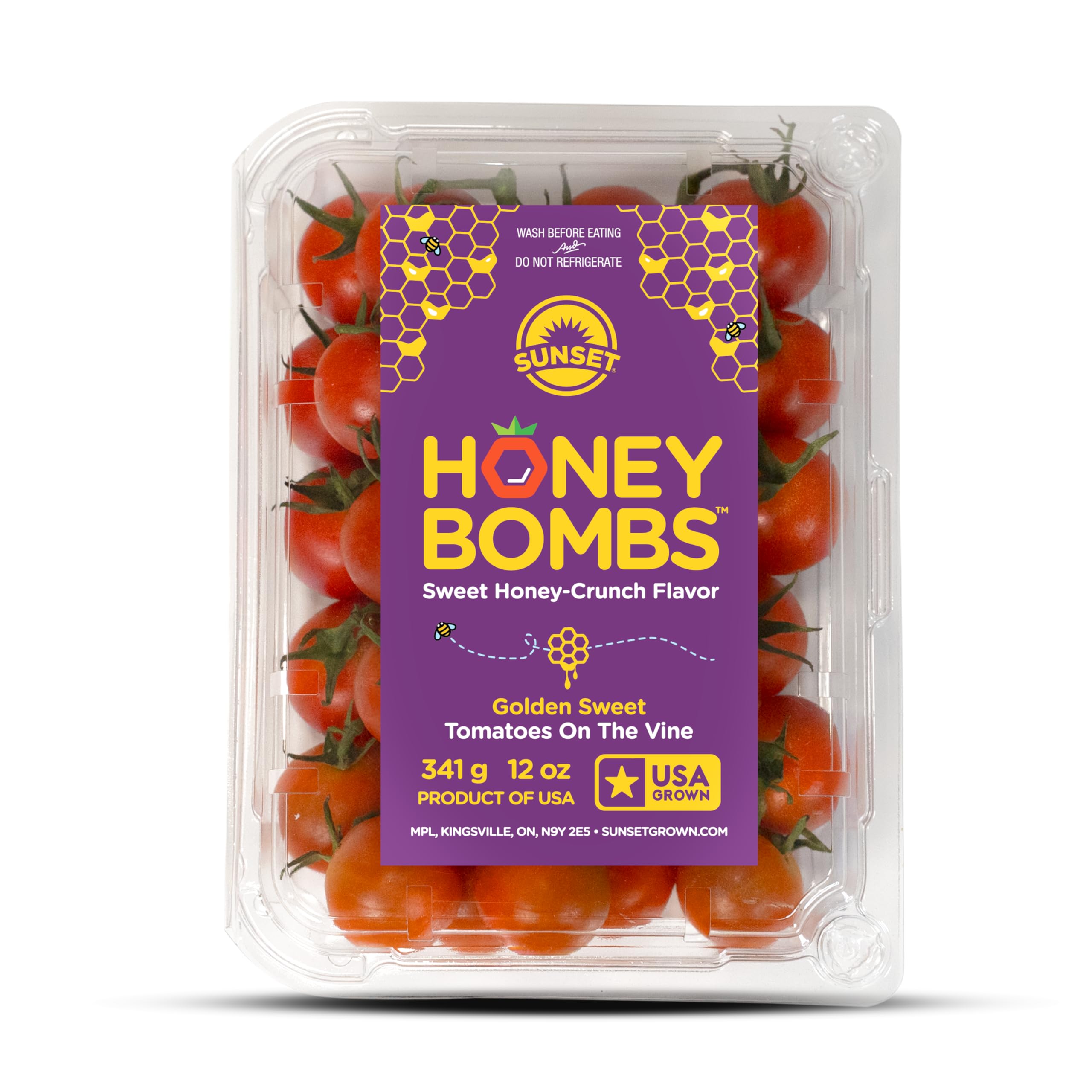 SUNSET Honey Bombs Tomatoes On-The-Vine, 12oz