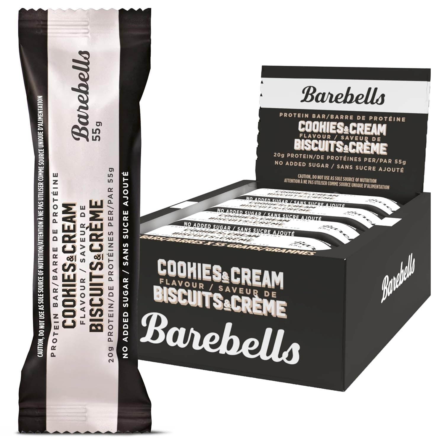 Barebells Protein Bars (Cookies & Cream)