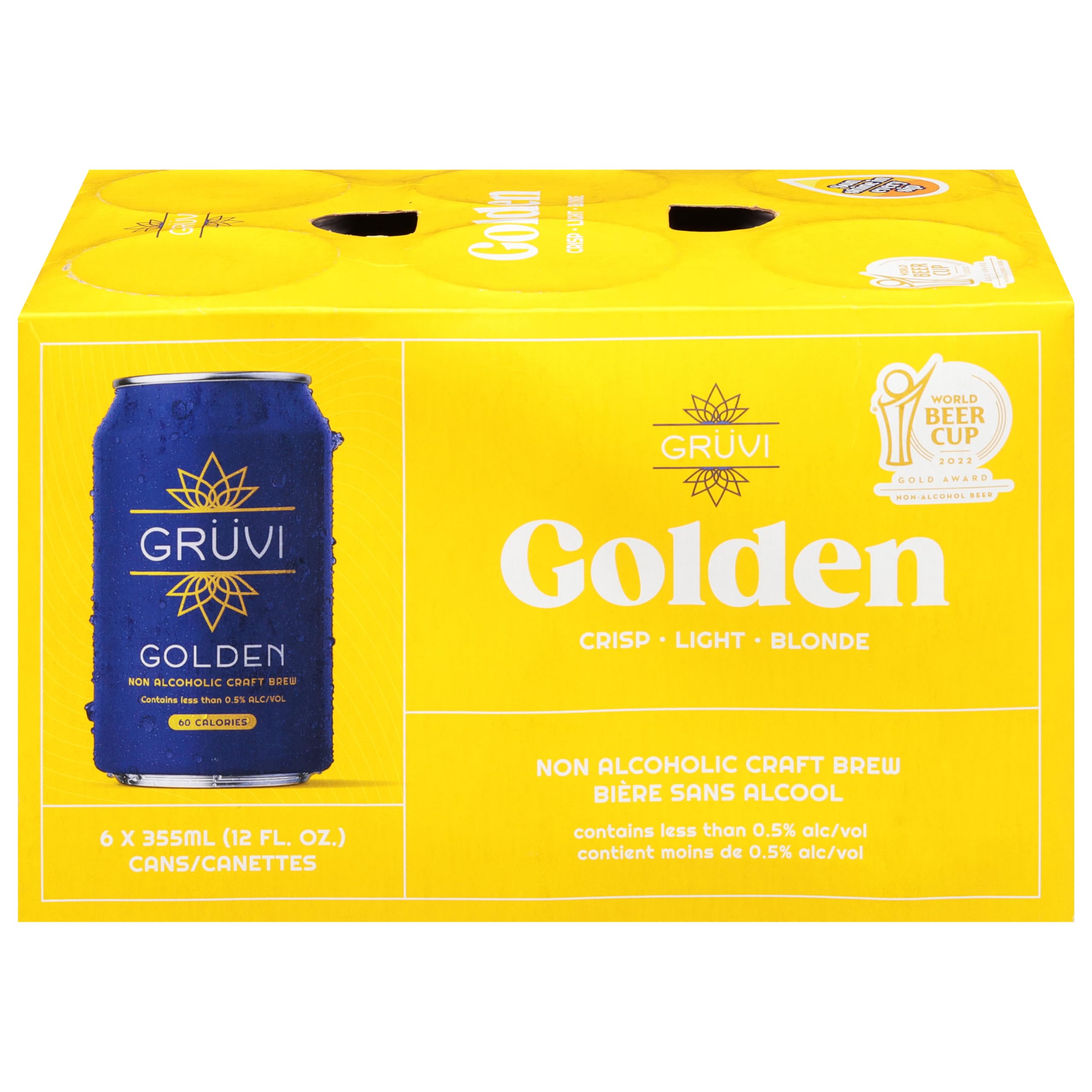 Non Alcoholic Lager, 6pk, 12 Fl Oz Cans