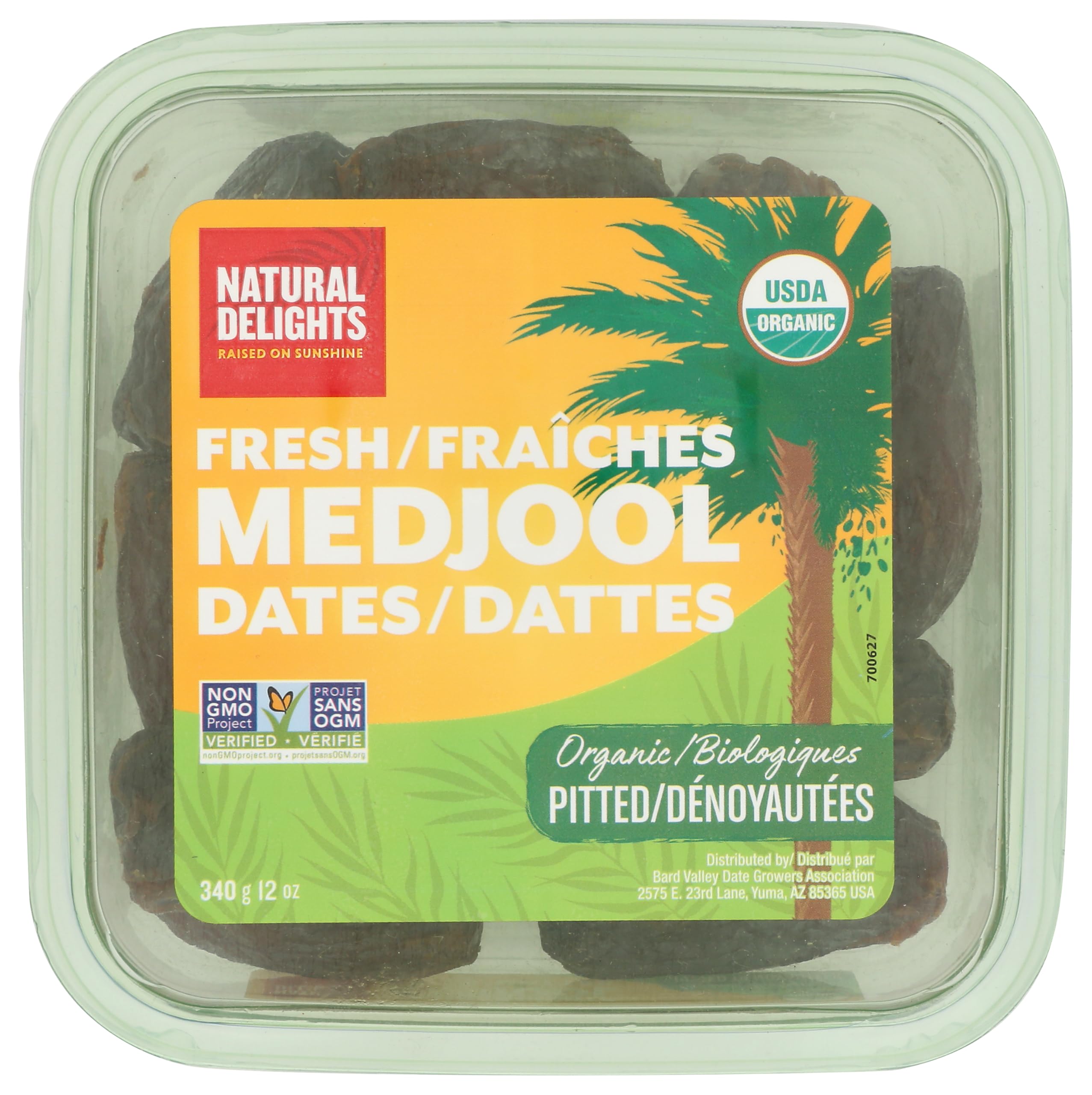 Organic Pitted Medjool Dates, 12 OZ