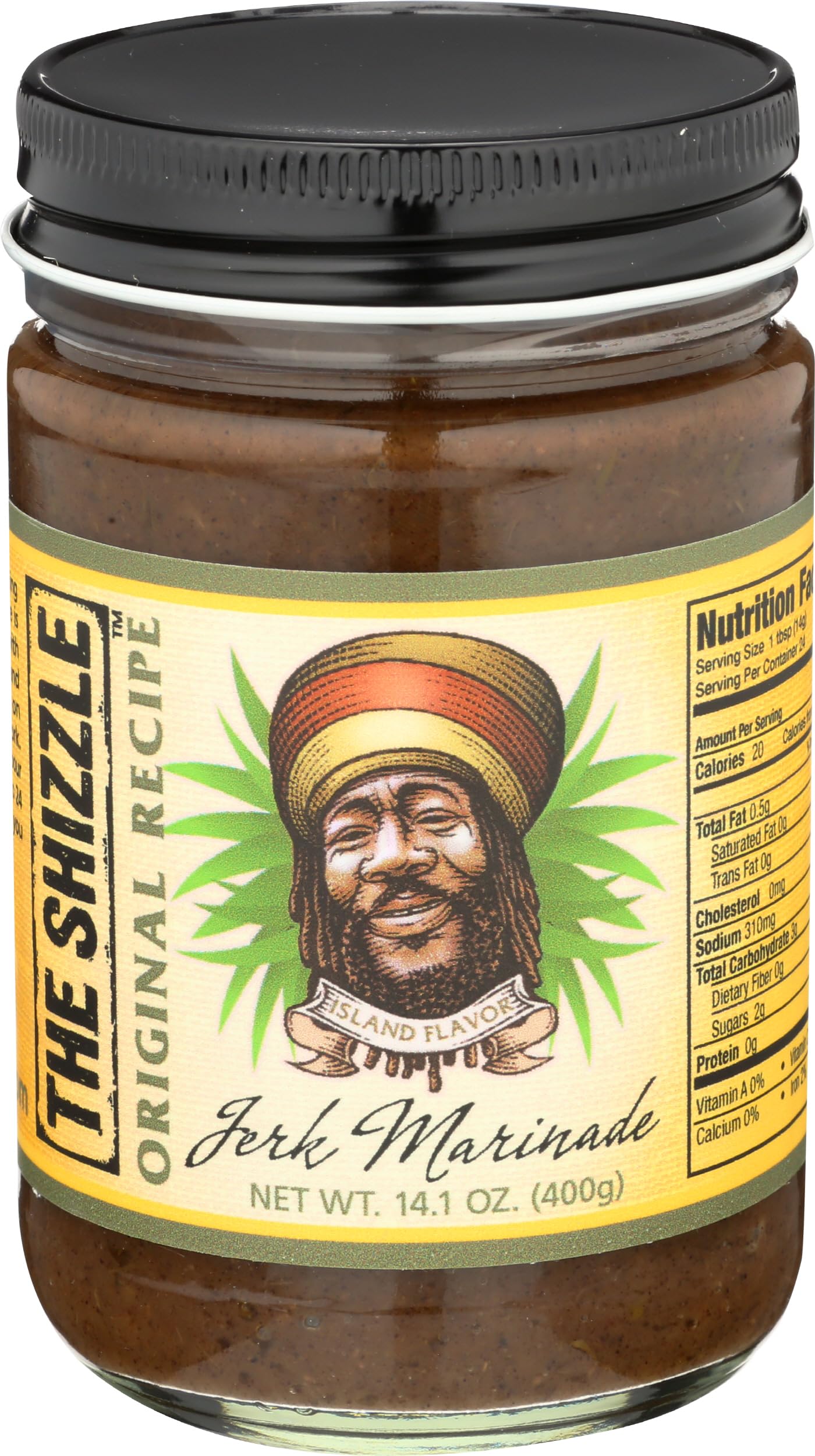 THE SHIZZLE Original Recipe Jerk Marinade, 12 FZ