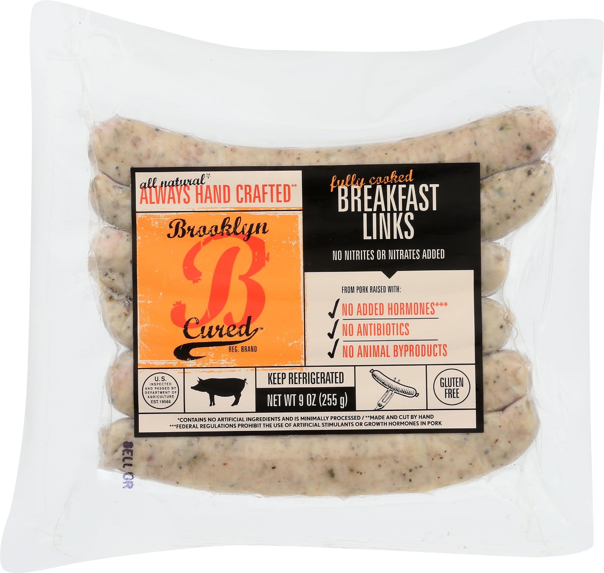 Brooklyn Cured Breakfast Links, 9 Ounce