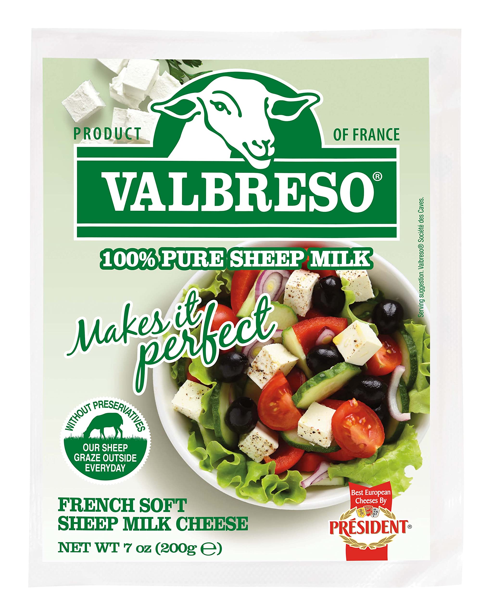 Valbreso French Feta, 7 OZ