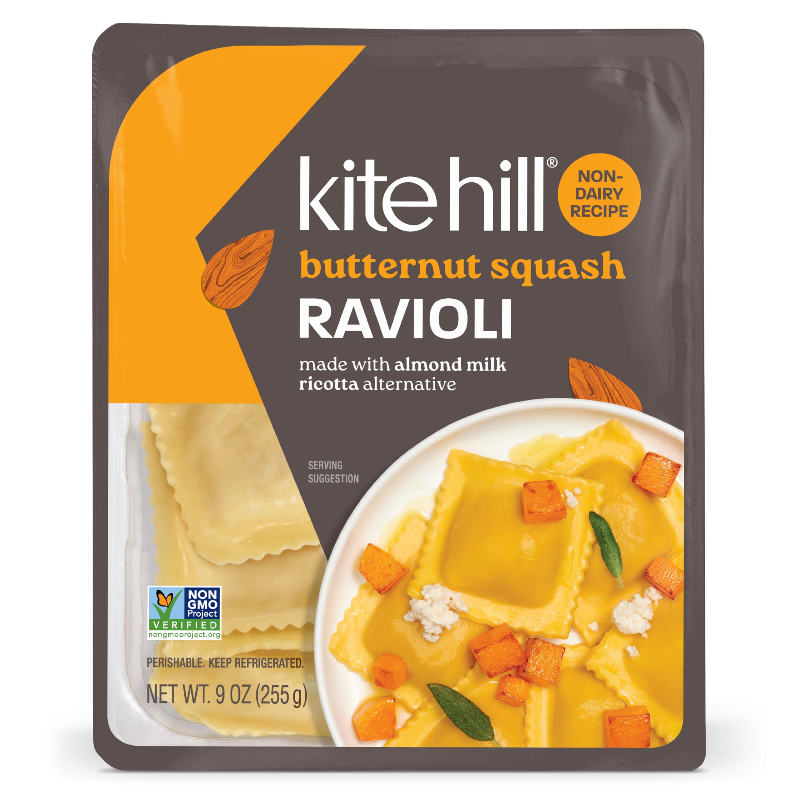 Ravioli Butternut Squash Non Dairy, 9 Ounce