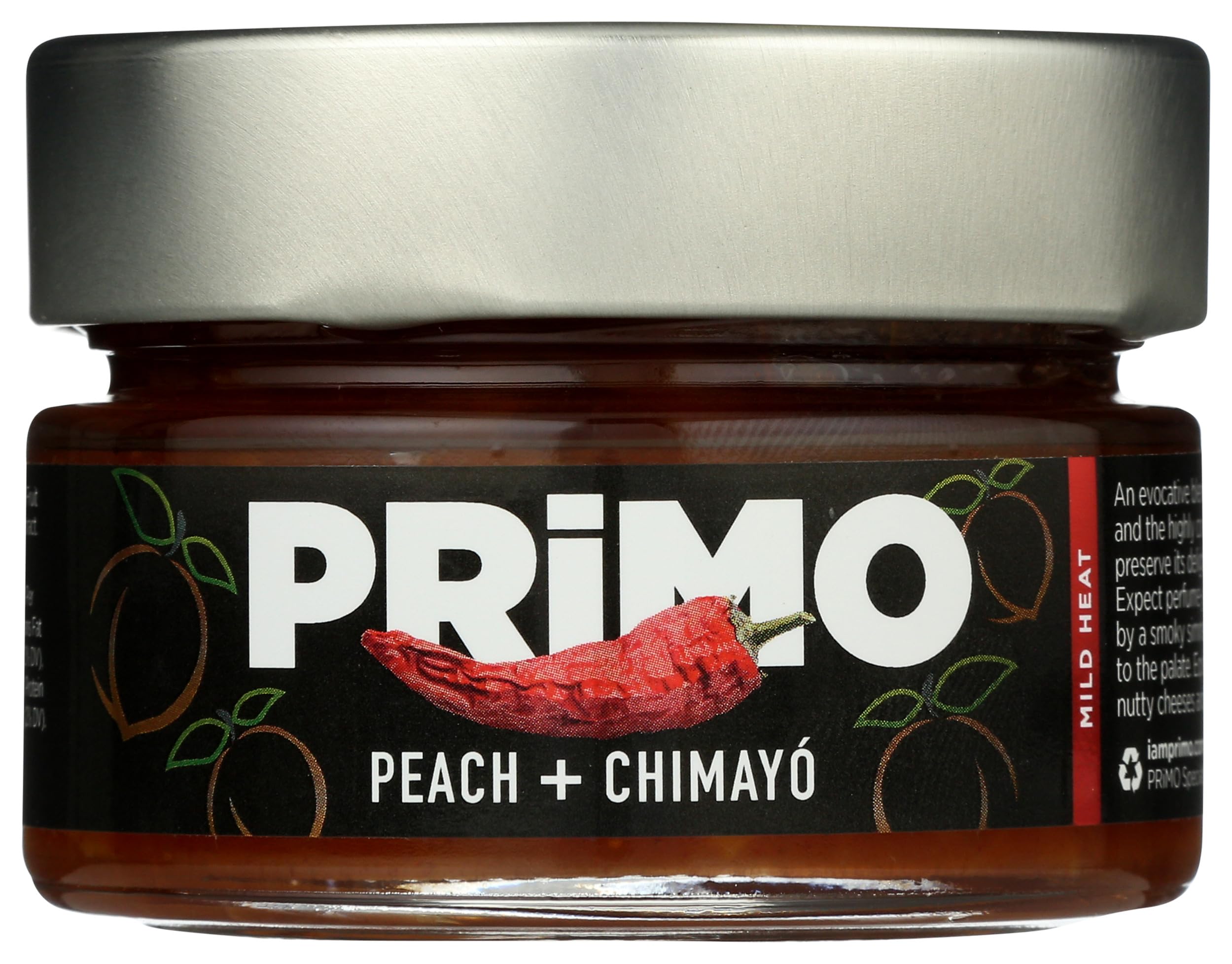 Primo Specialty Foods, Peach Chimayo Preserves, 4.5 Ounce