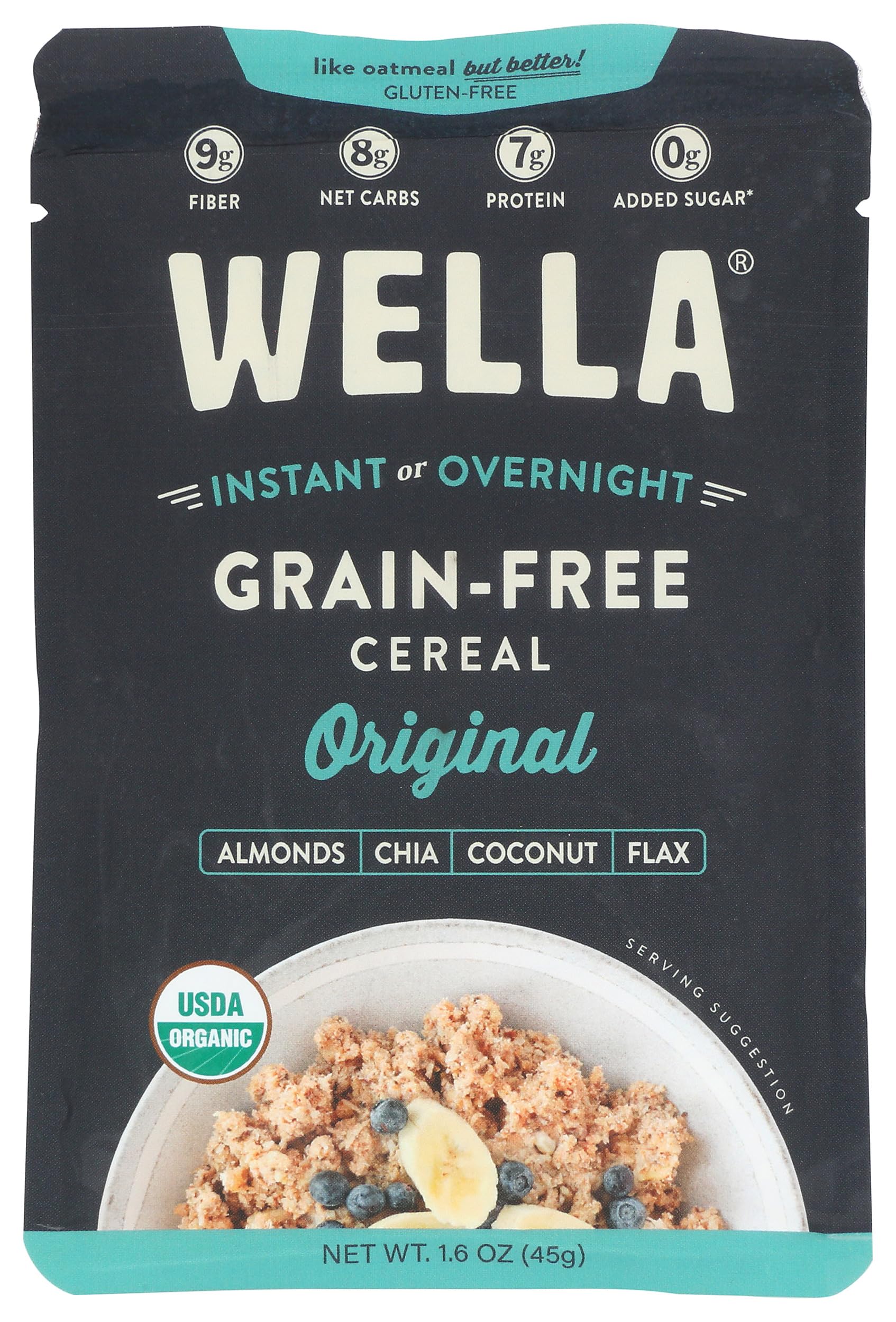 Cereal Grain Free Original Single Organic, 1.6 Ounce