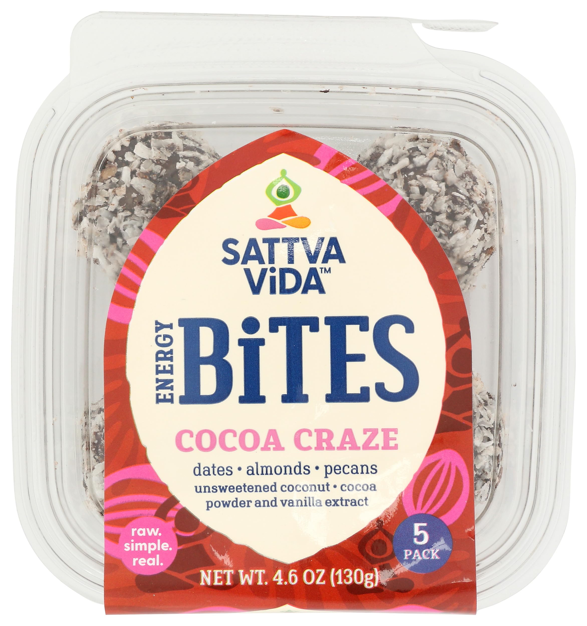 Energy Bite Date Cocoa Craze Conventional, 4.6 Ounce