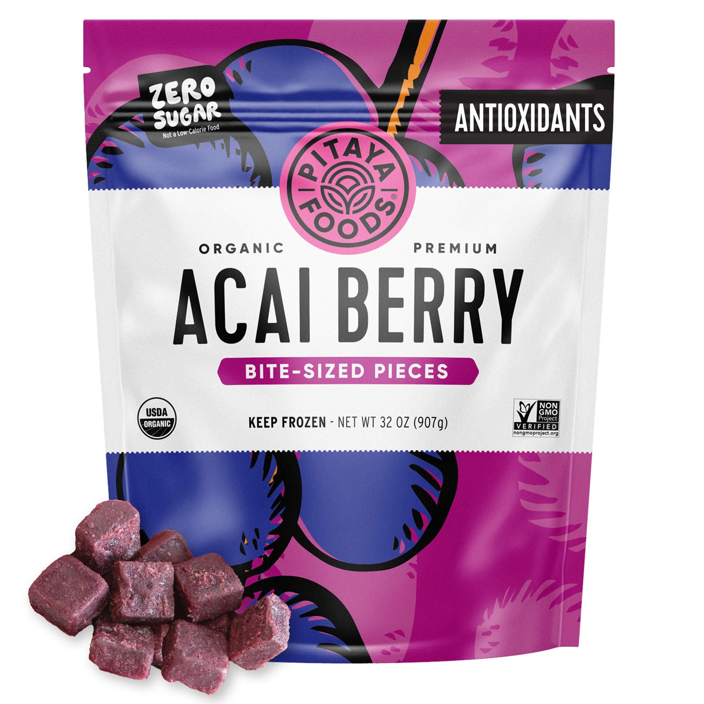 Organic Acai Berry Pieces, 32 Ounce