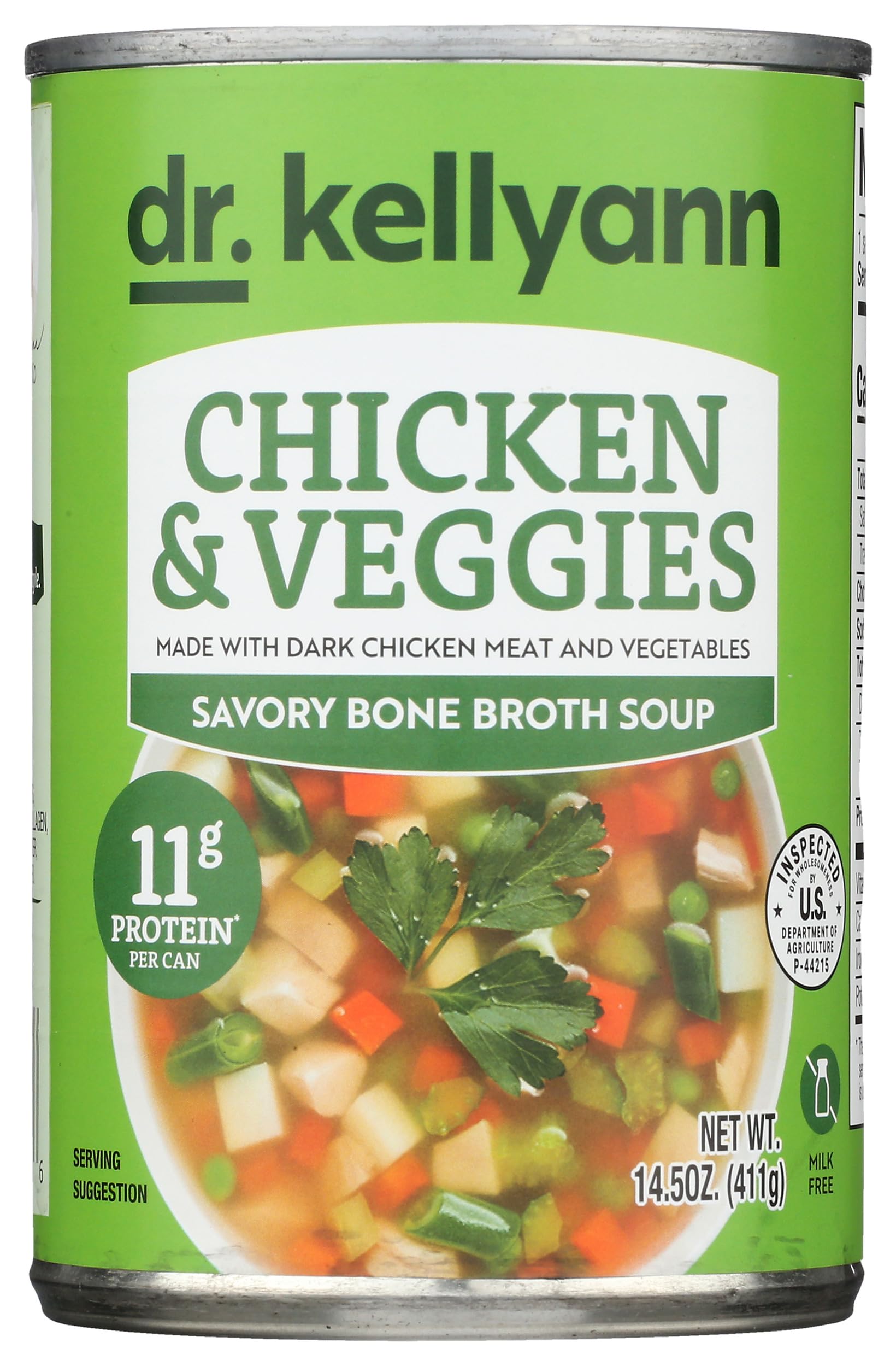 Soup Bone Broth Chicken Veggies, 14.5 Ounce