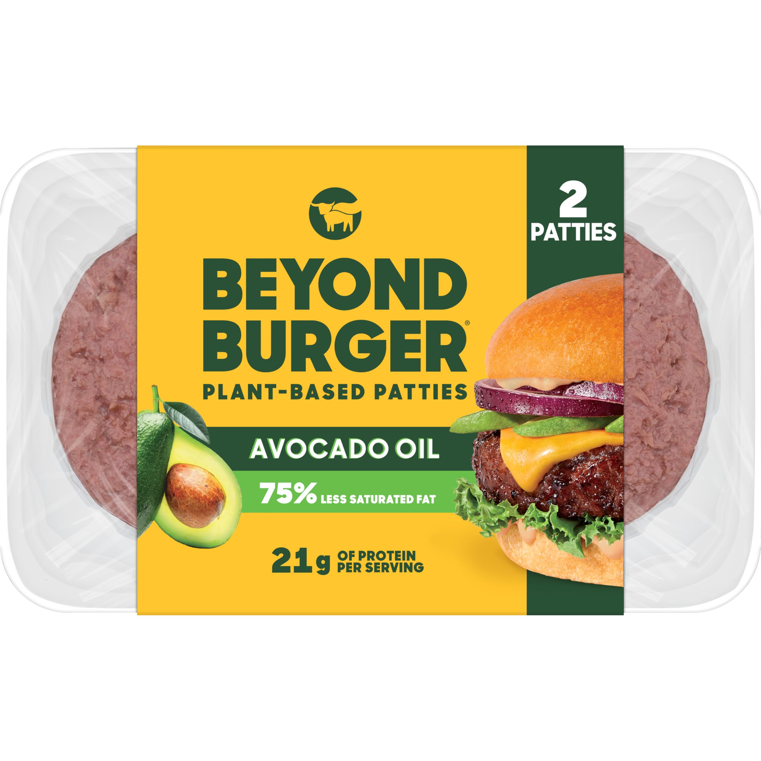 Beyond Meat, Alternative Meat Burger, 8 Ounce