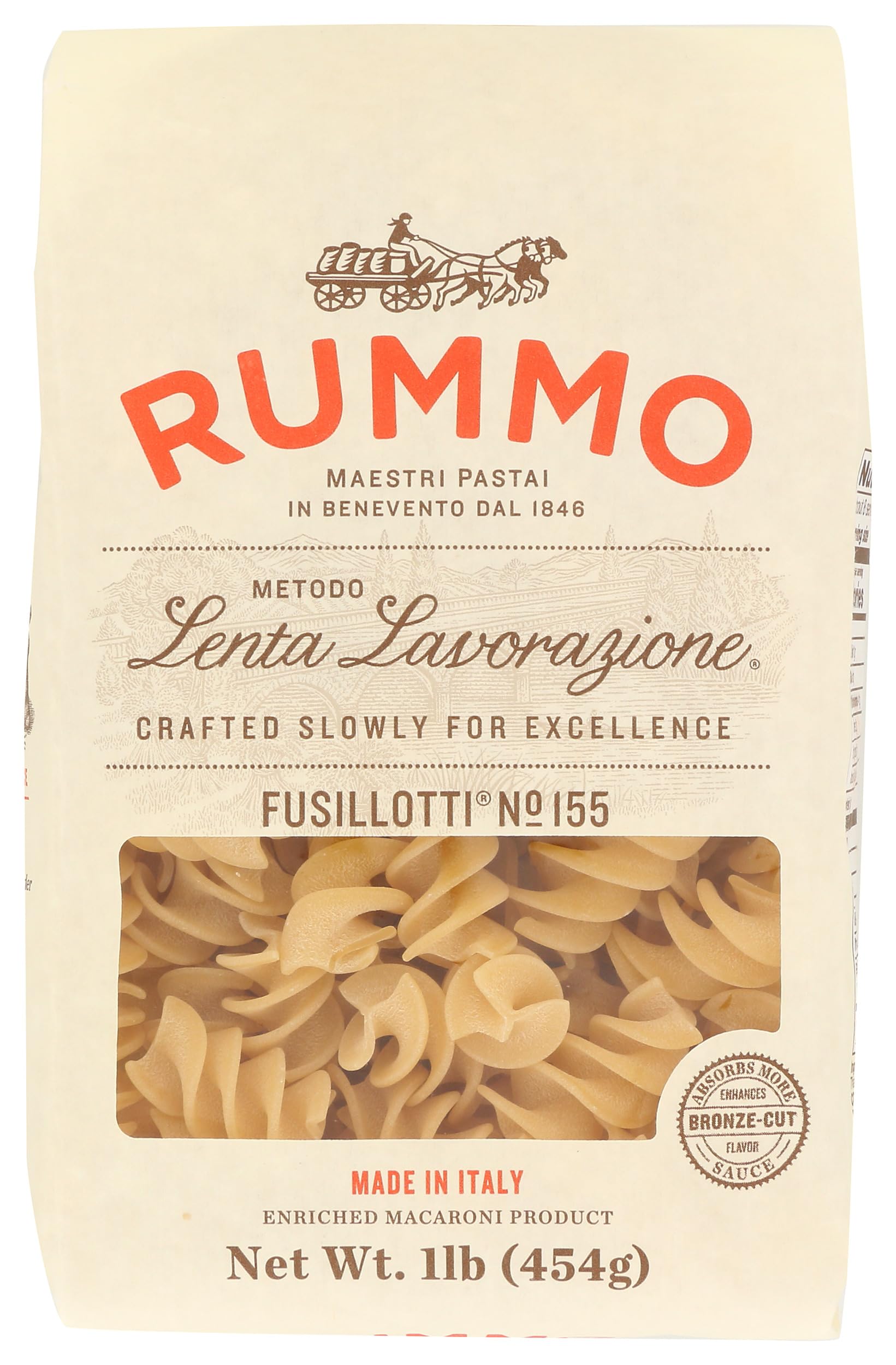 Rummo Pasta Fusillotti, 16 Ounce