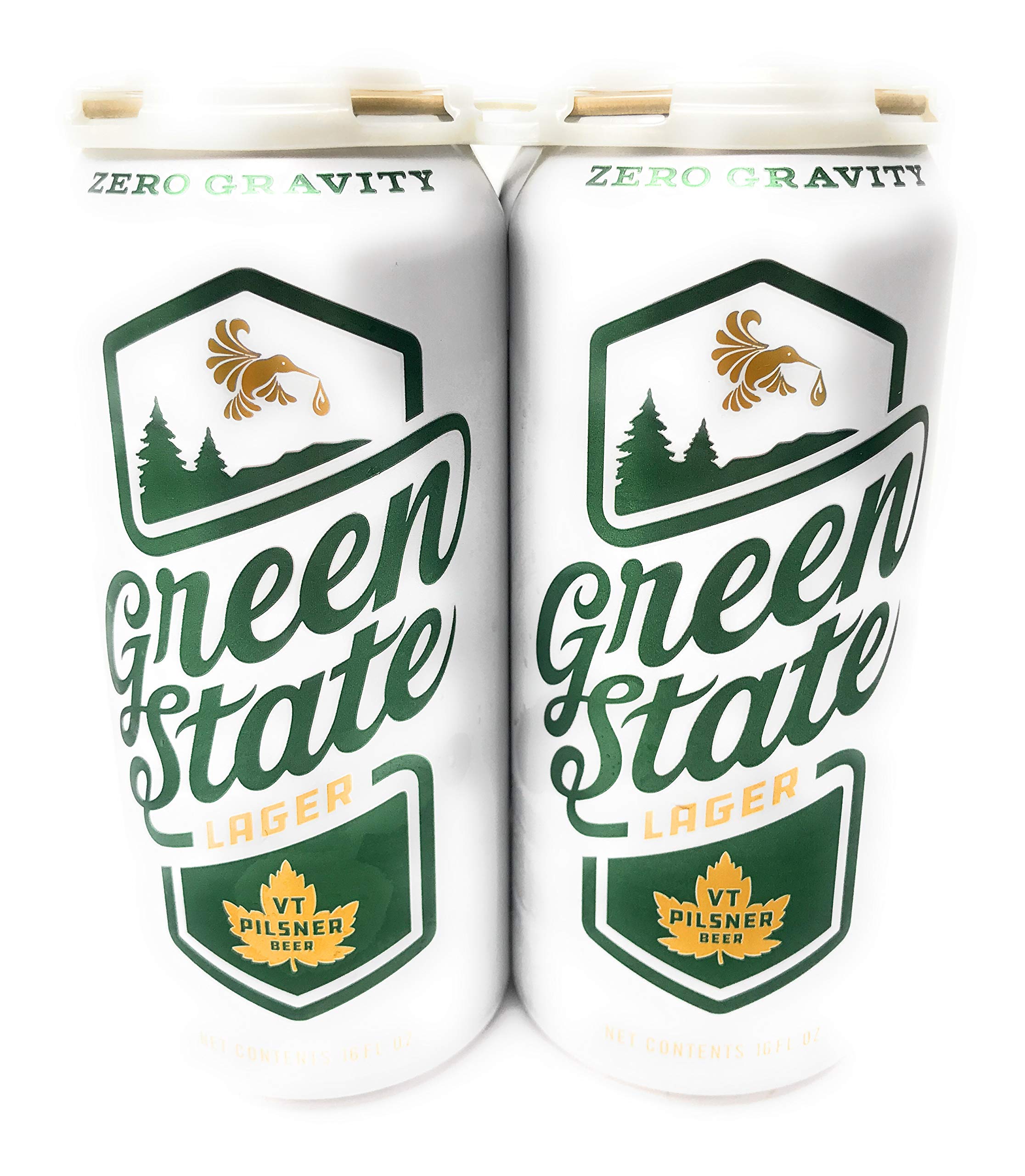 Zero Gravity Craft Brewery, Lager Green State, 4pk, 16 Fl Oz Cans