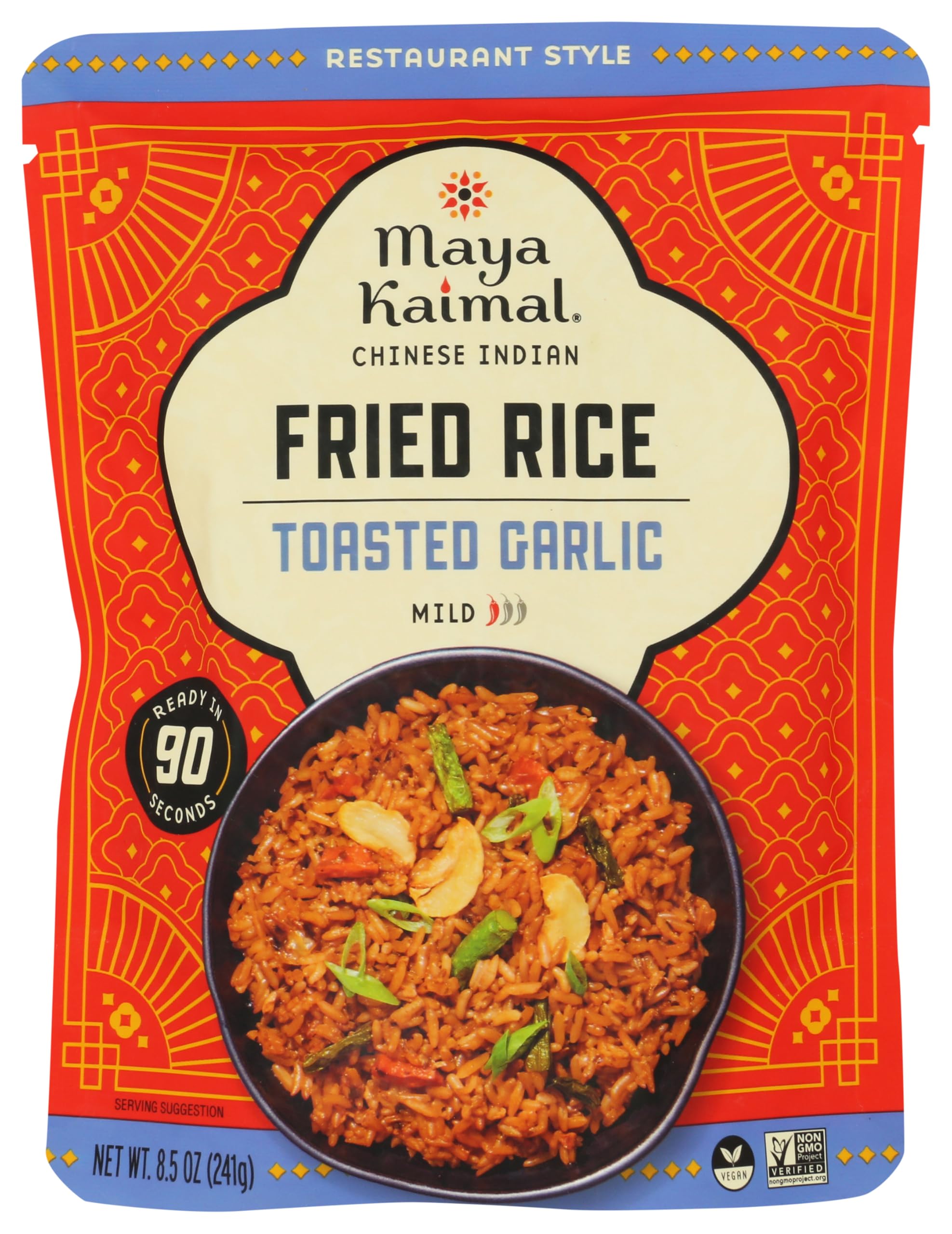 Maya Kaimal Toasted Garlic Fried Rice, 8.5 OZ