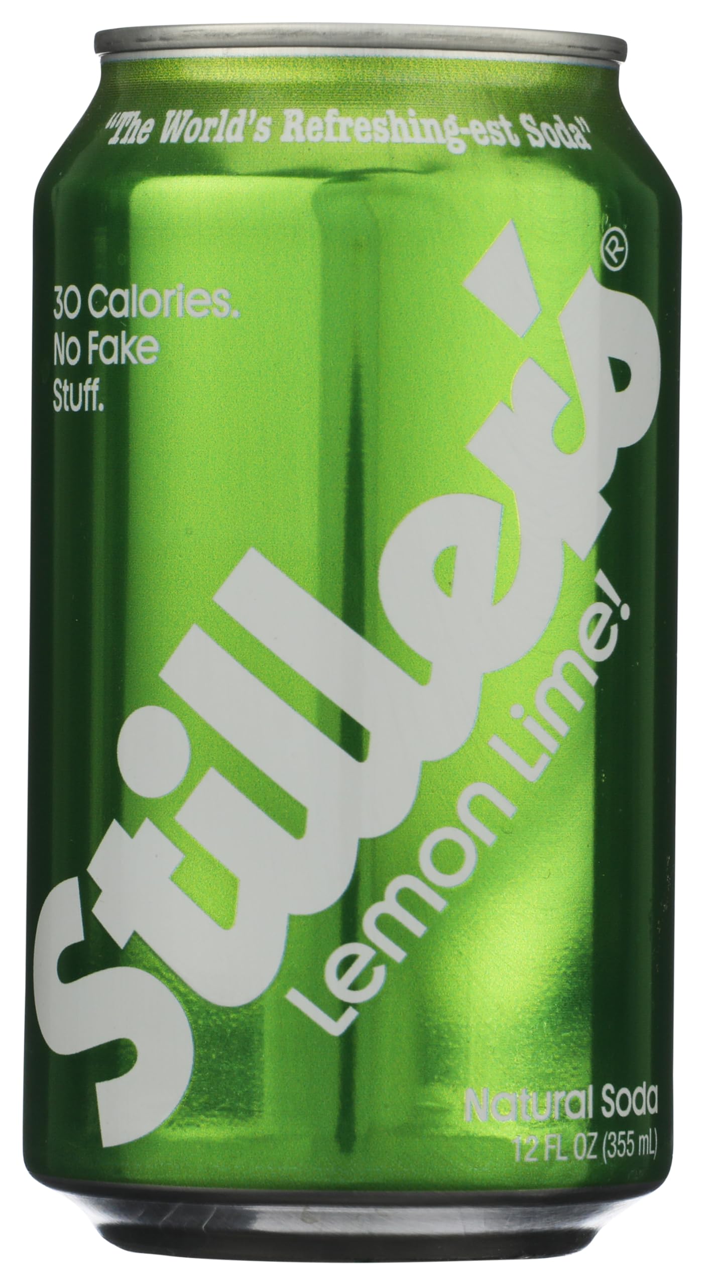Stillers Soda Lemon Lime Soda, 12 FZ