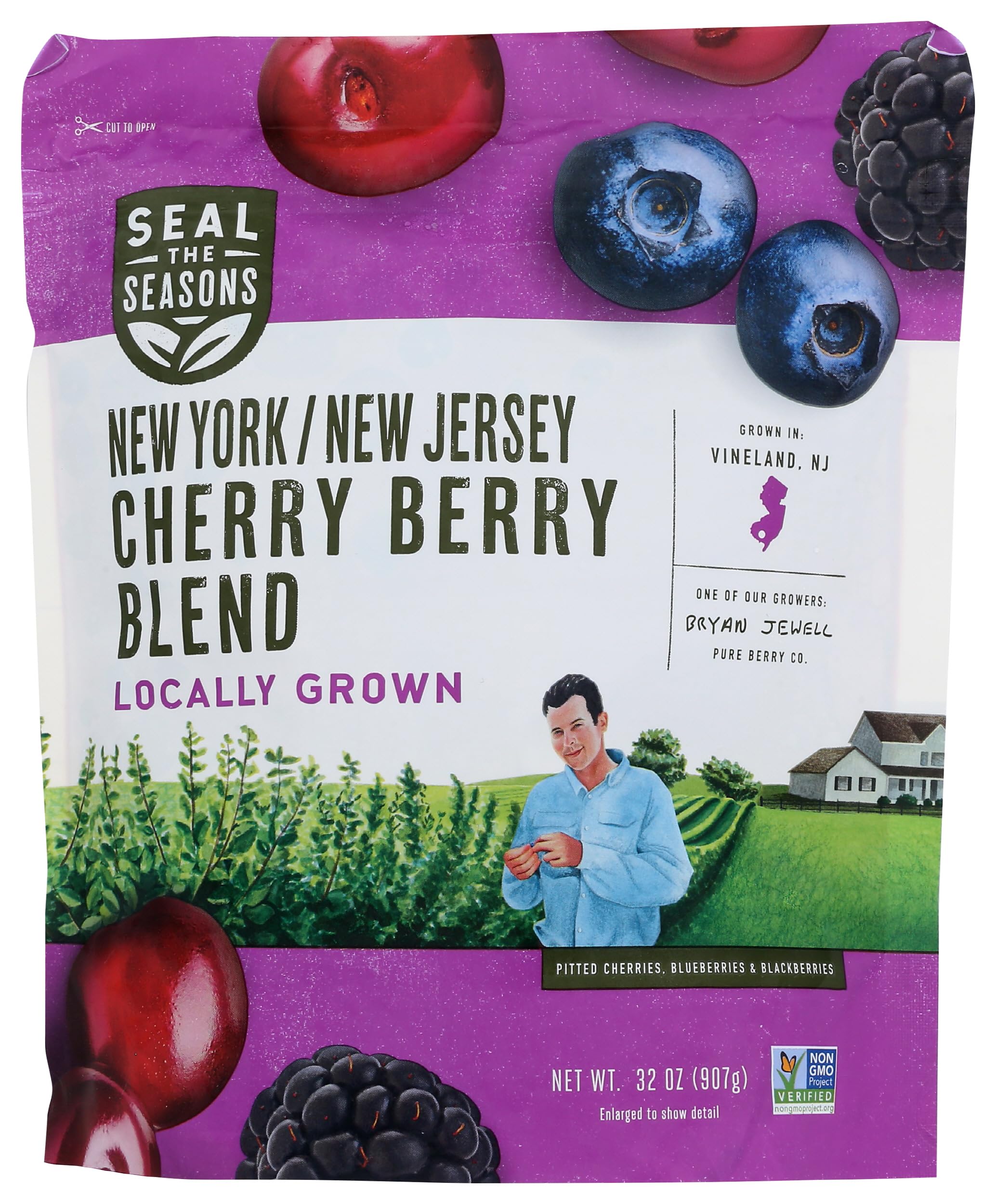 Seal The Seasons, Cherry Berry Blend New York New Jersey Frozen, 32 Ounce
