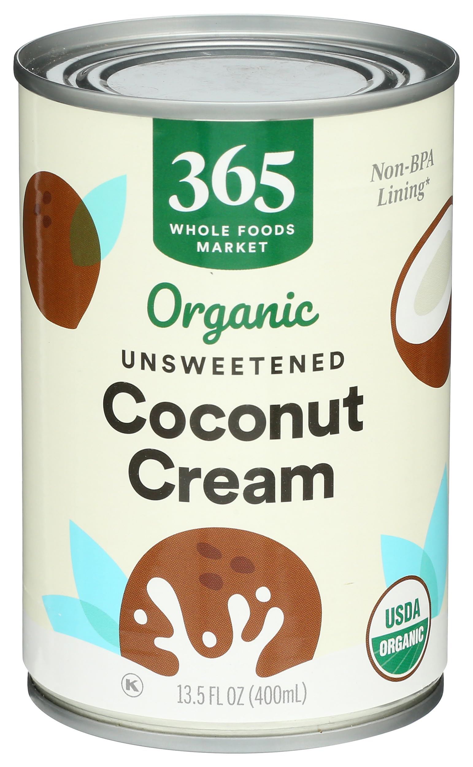 Organic Coconut Cream, 13.5 Ounce