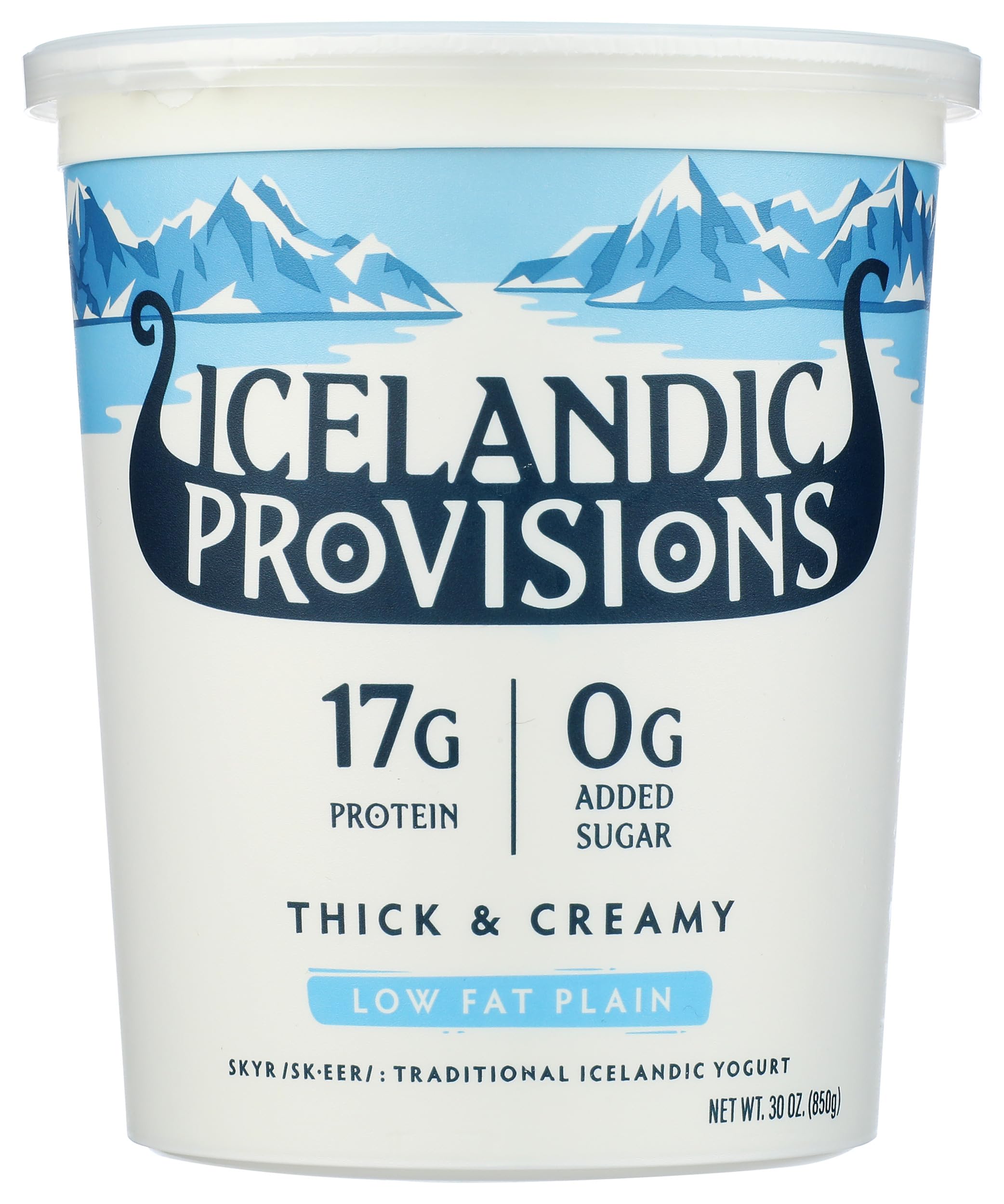 Yogurt Skyr Lowfat Plain, 30 Ounce