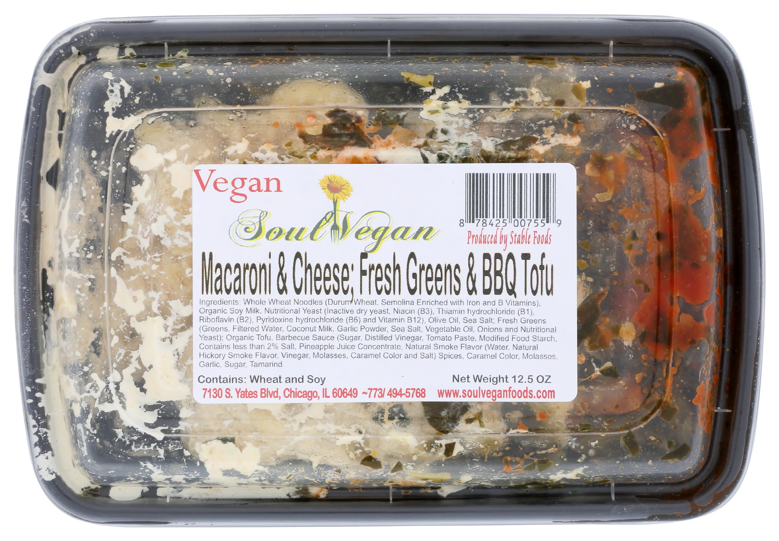 Soul Vegan Lunch Pack Mac and Cheese, 12.5 OZ
