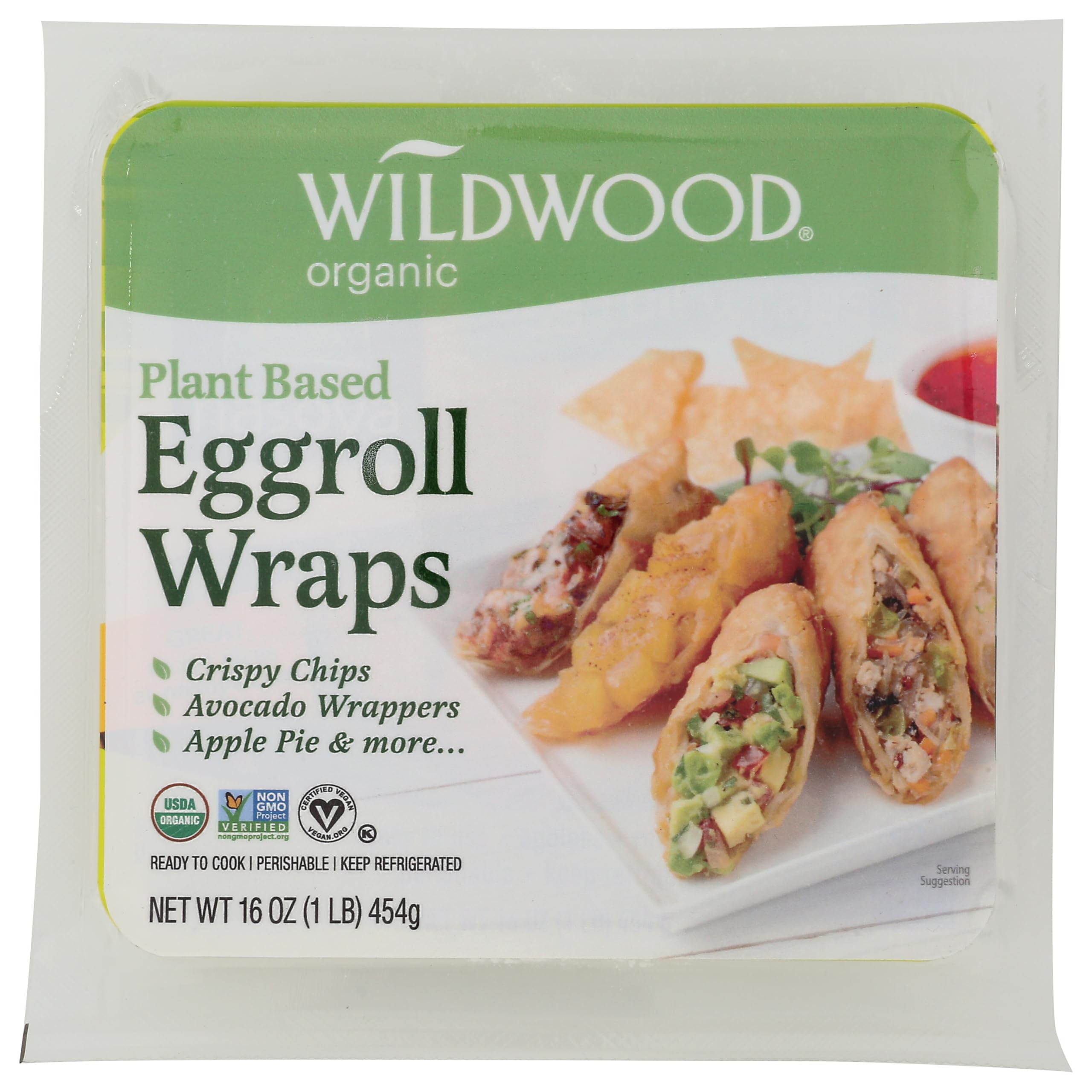 Wildwood Organic Eggroll Wraps, 16 Ounce