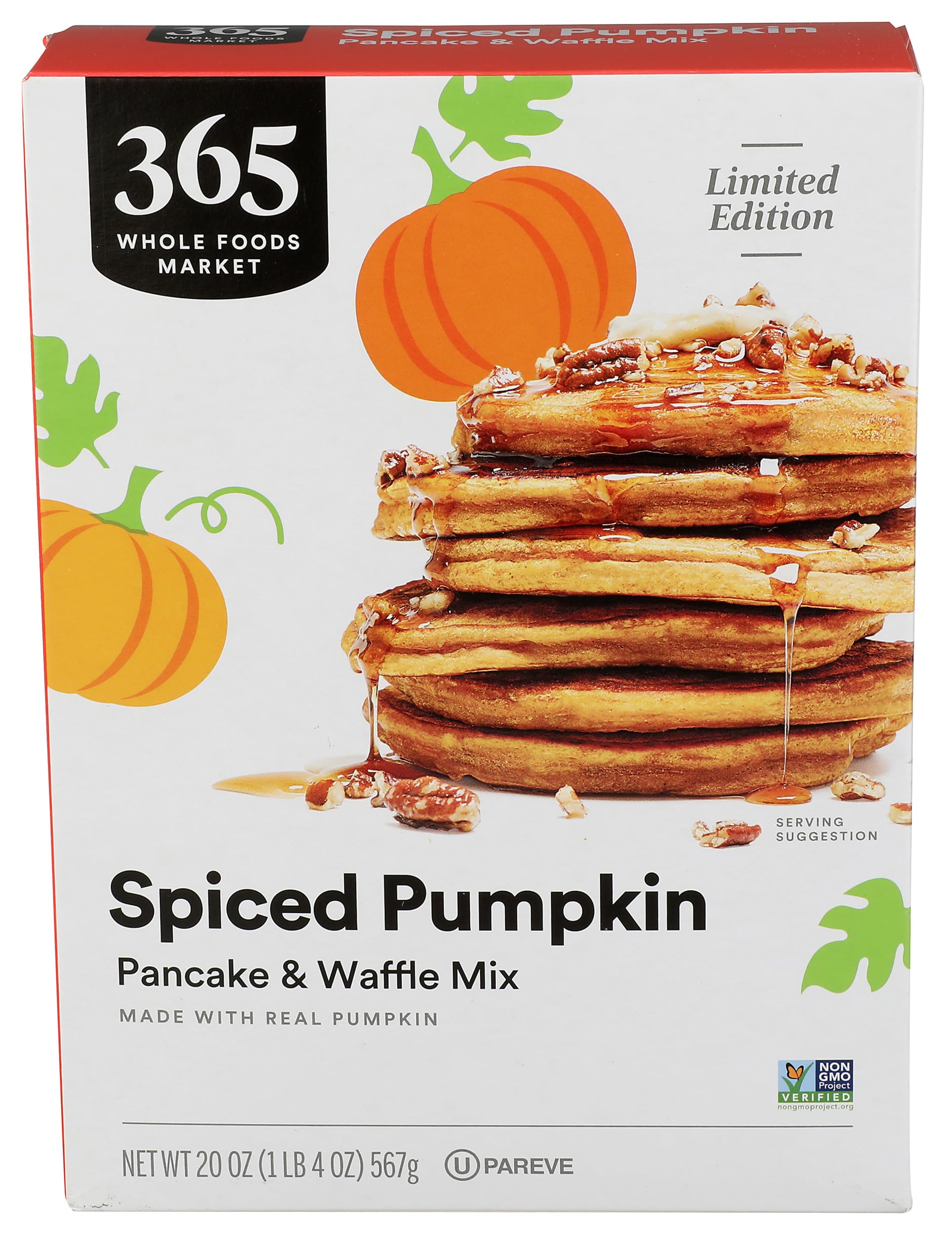 Pumpkin Spice Pancake & Waffle Mix, 20 Ounce
