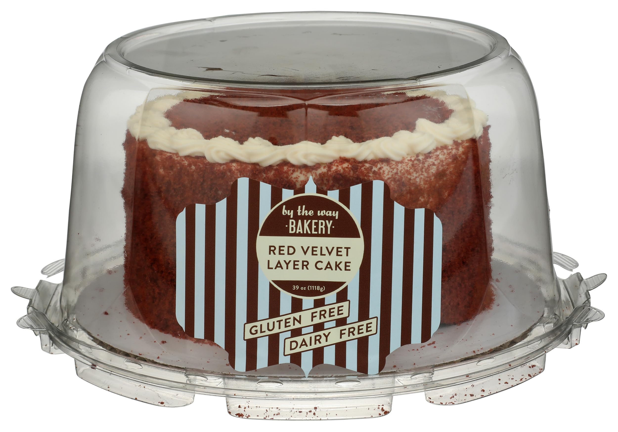By The Way Bakery Cake Red Velvet, 39 Ounce