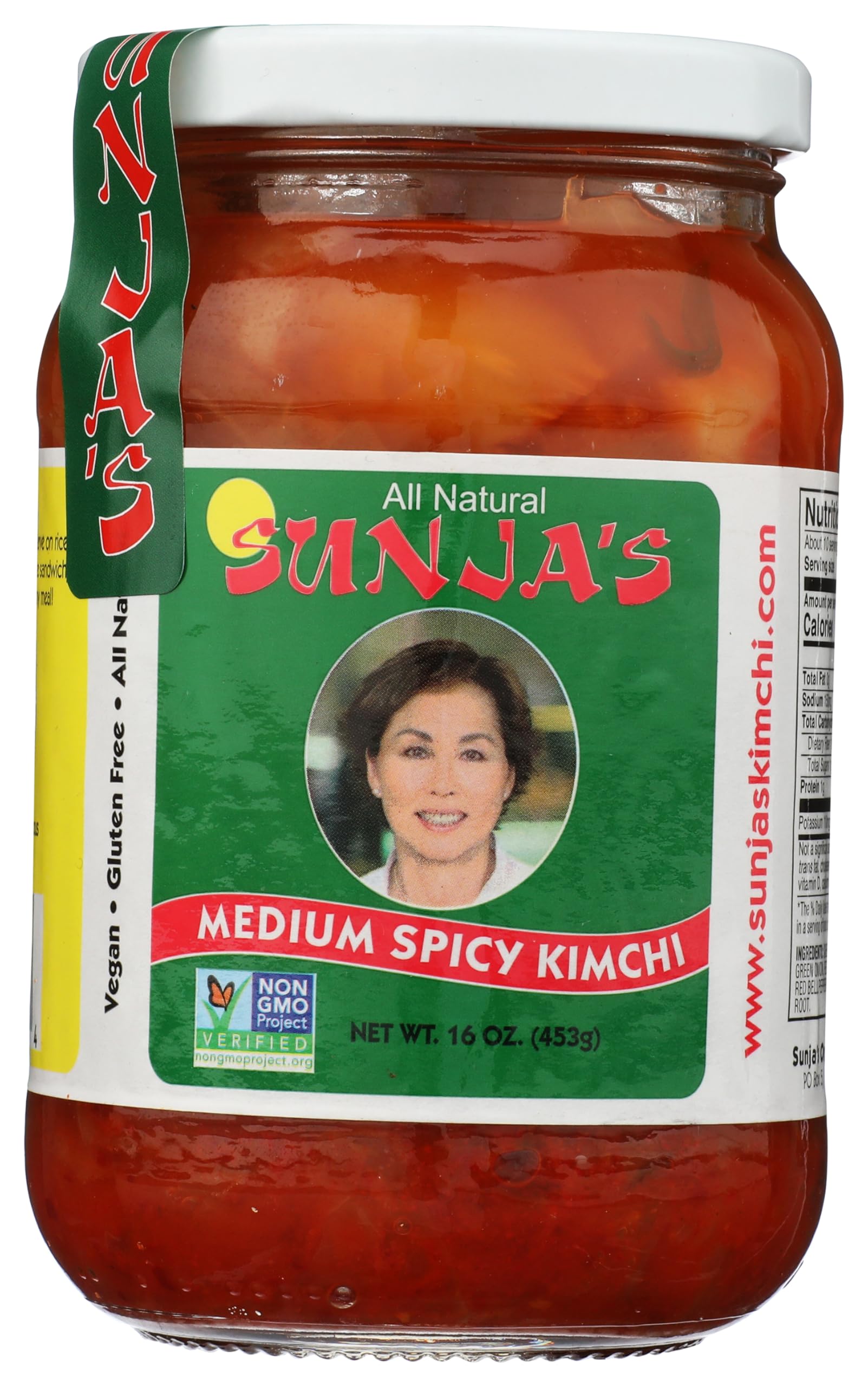 Sunja's Medium Spicy Cabbage Kimchi, 16 oz