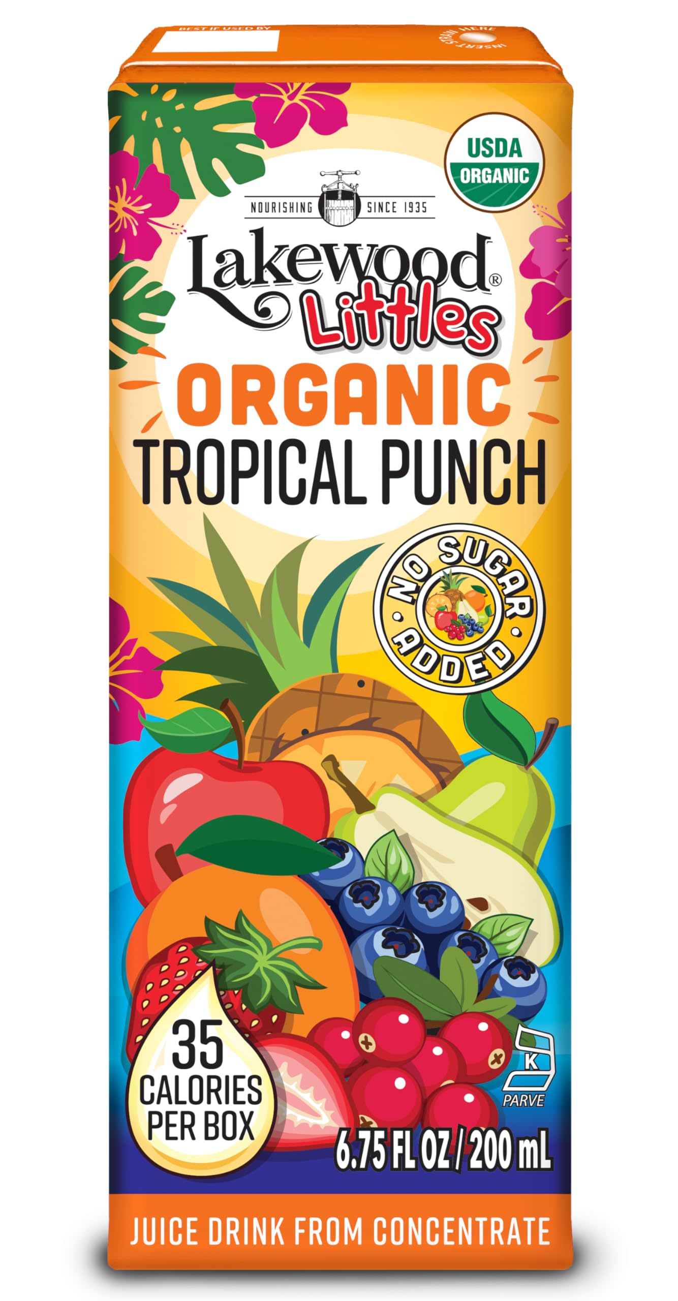Lakewood JUICE TROPICAL PUNCH 8CT