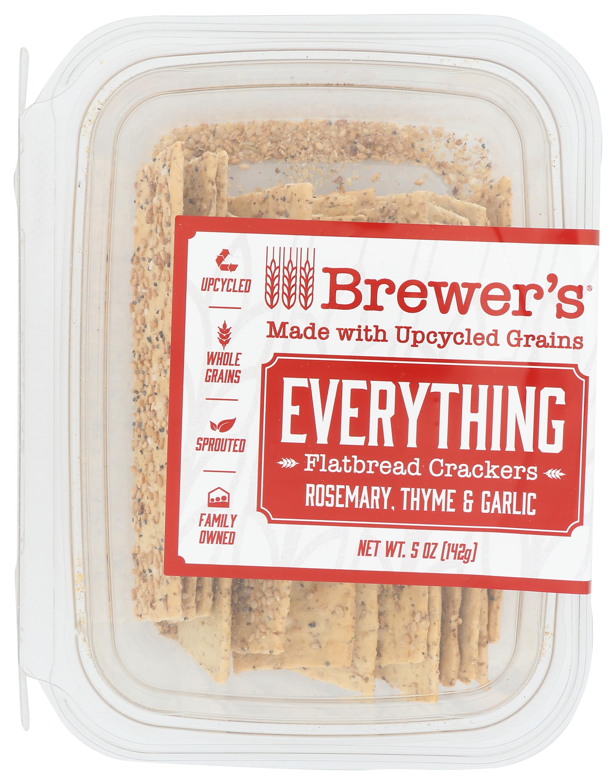 Crackers Flatbread Everything Rosemary Thyme, 5 Ounce