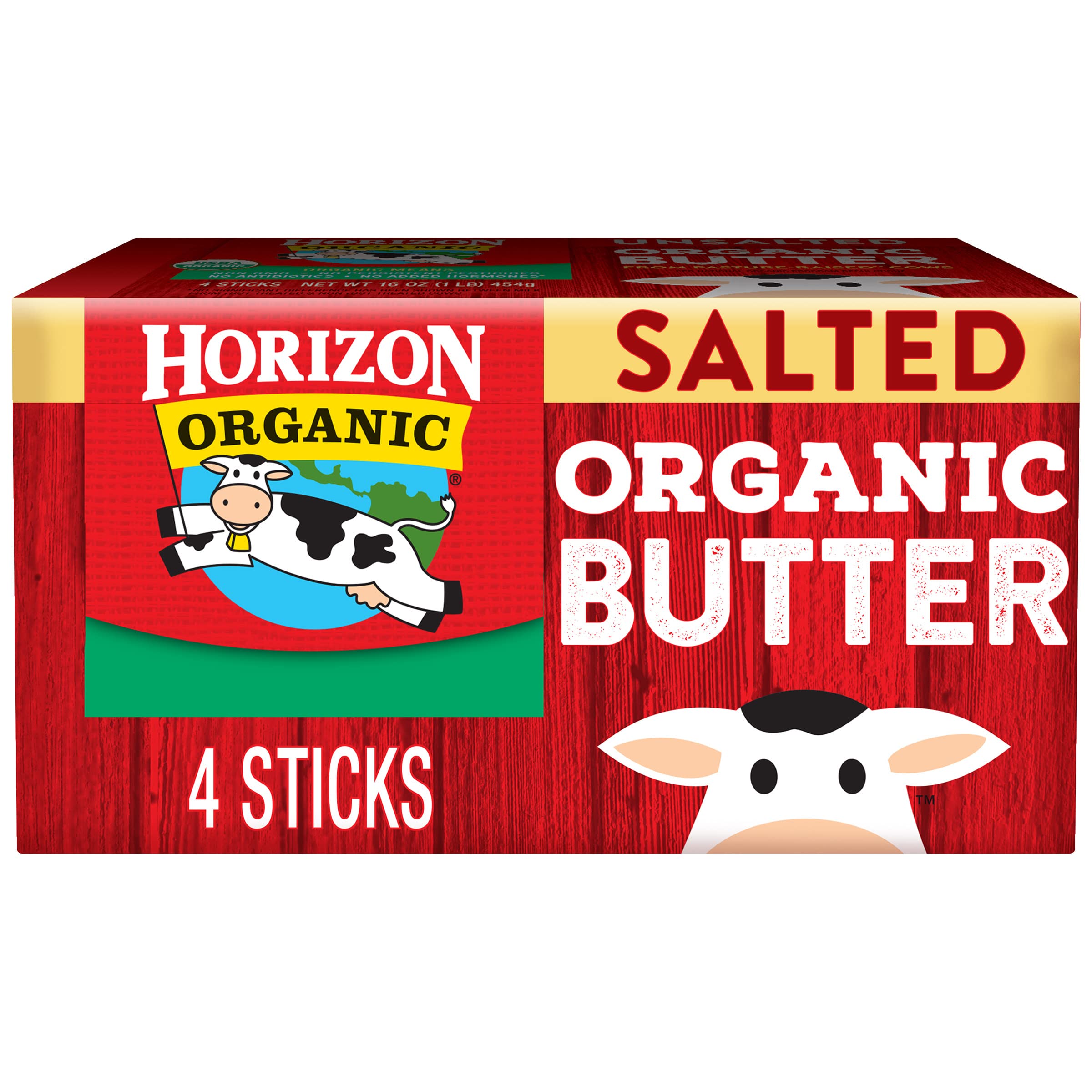 Horizon Organic Salted Butter, 16 oz., 4 Sticks