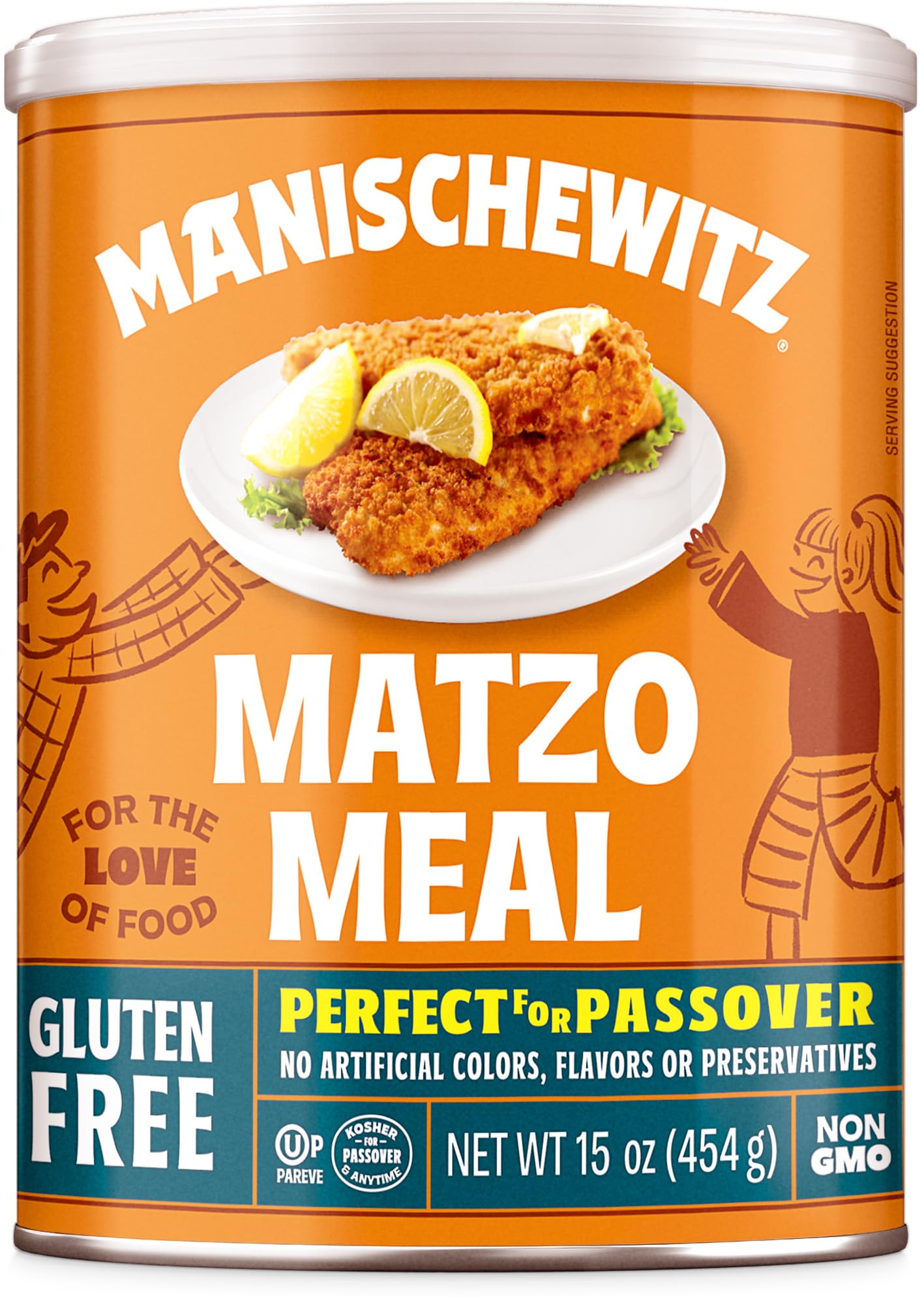 Manischewitz Gluten Free Matzo Meal, 15 Ounce