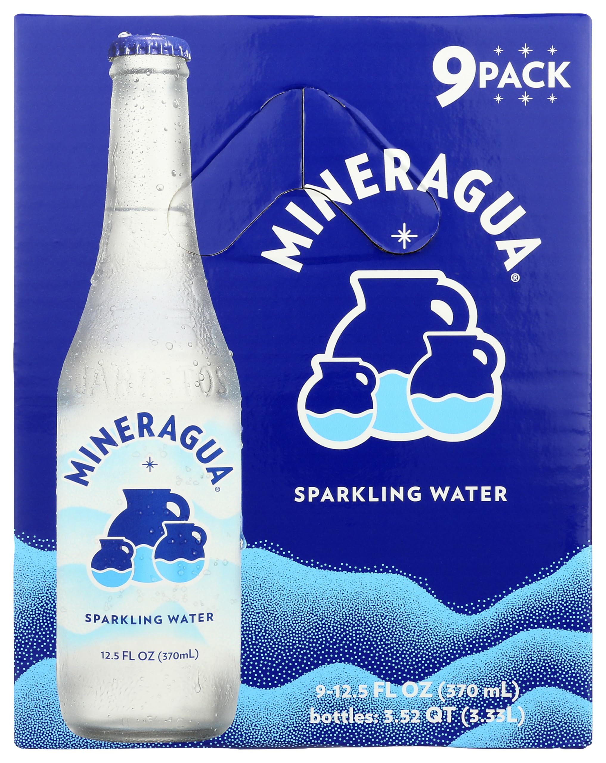 Mineragua Sparkling Water 9 Count, 12.5 FZ