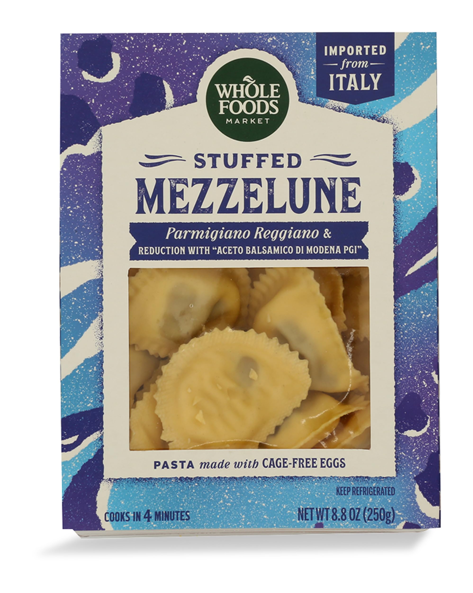 Whole Foods Market Balsamic Reduction and Cheese Mezzelune, 8.8 OZ