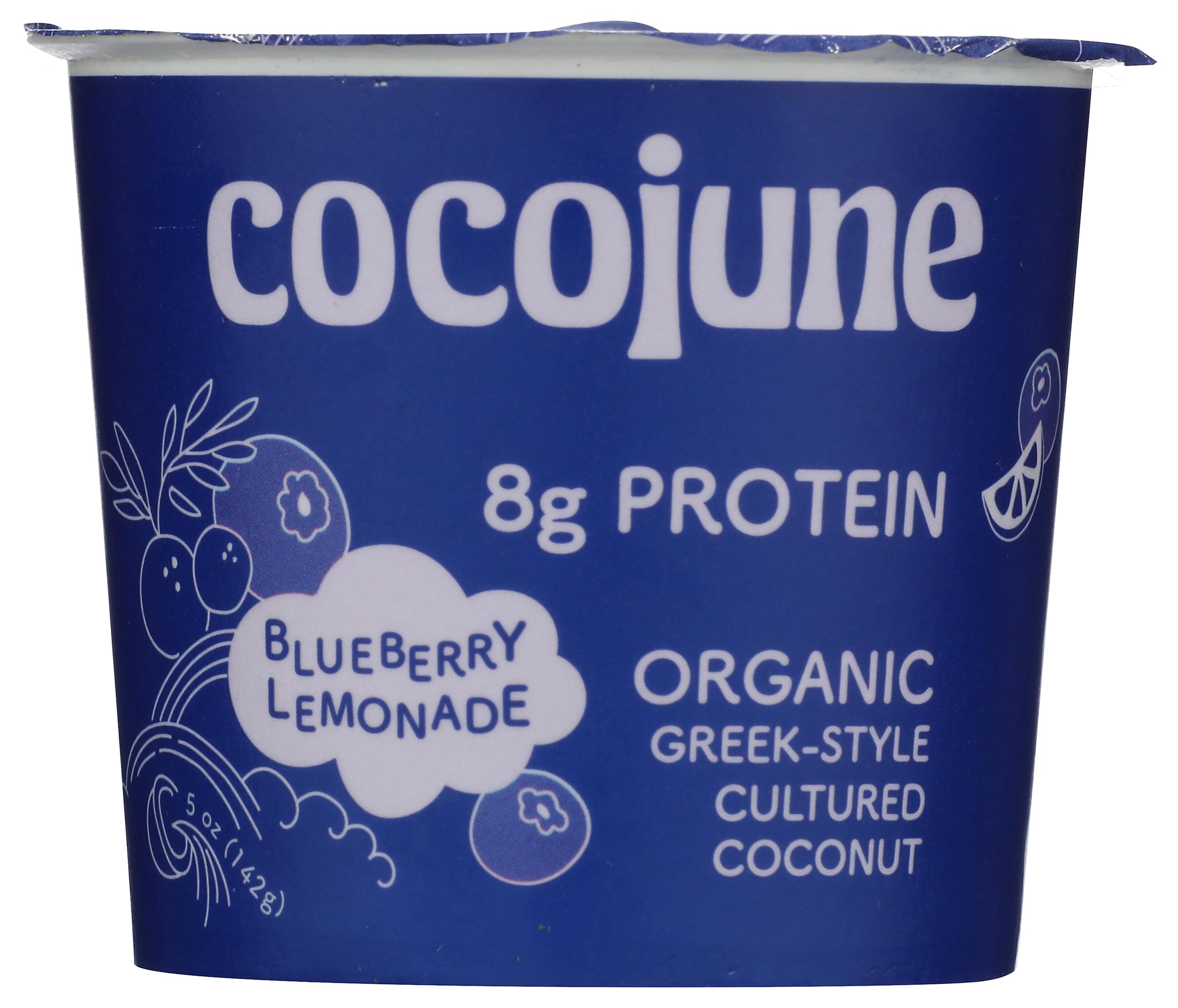 Organic Yogurt Coconut Protein Blueberry Lemonade, 5 Ounce