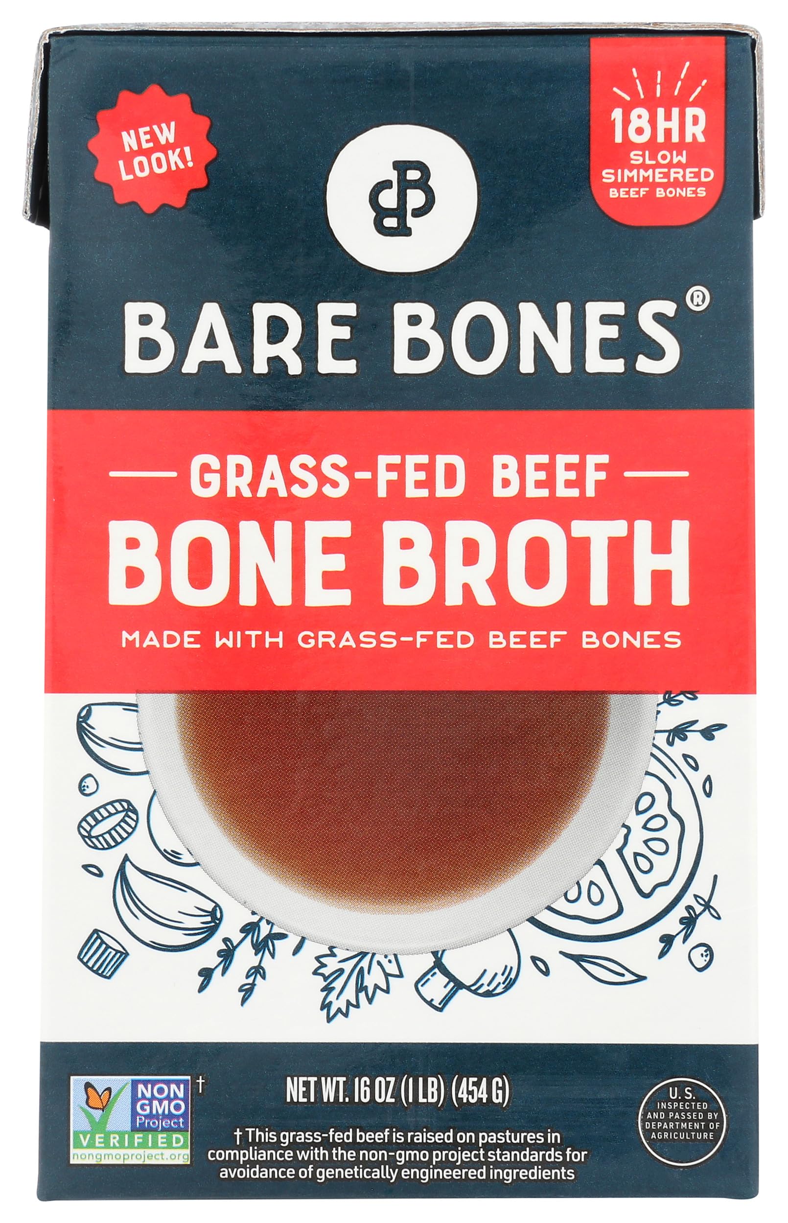 Broth Bone Beef Classic, 16 Fl Oz