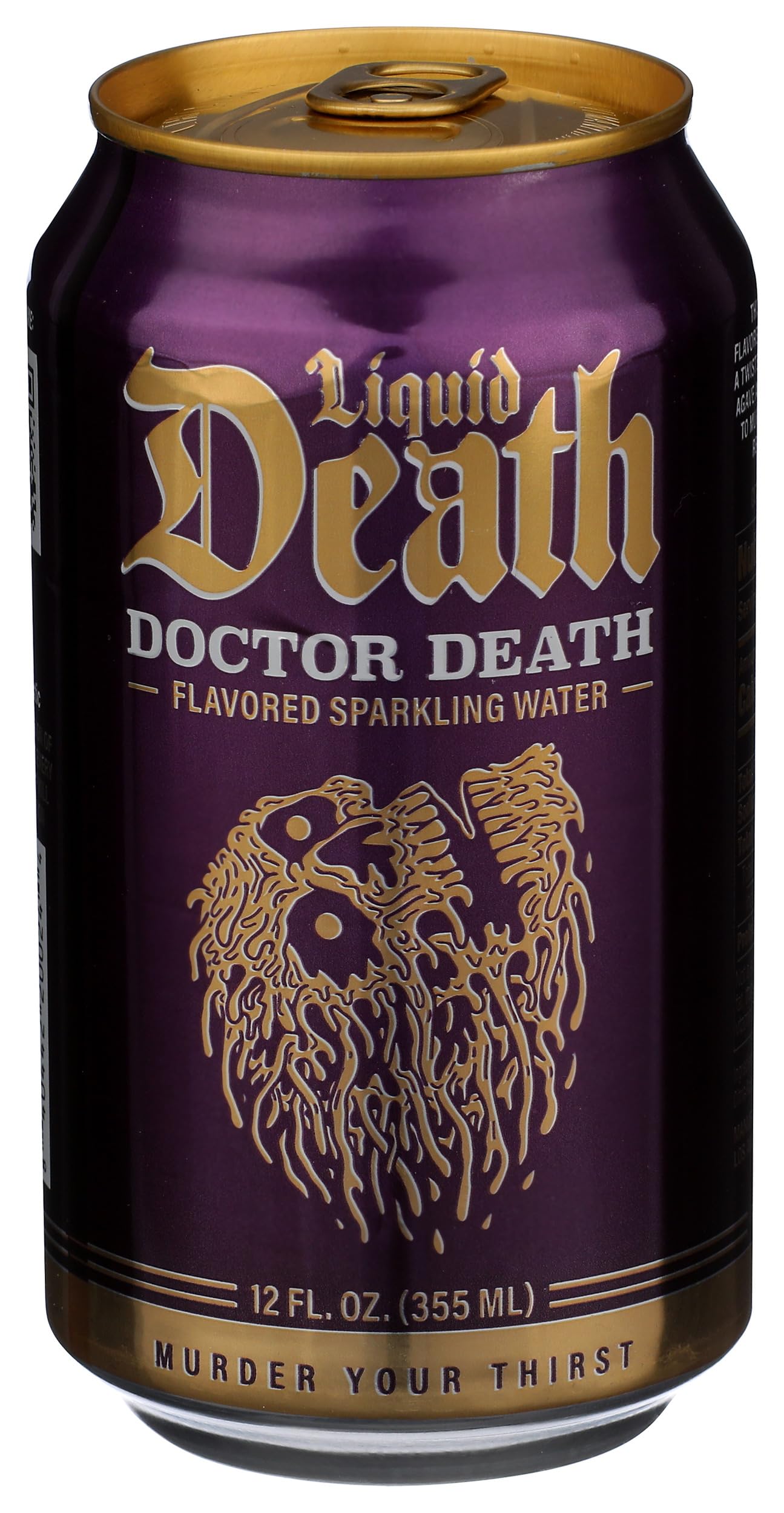 Doctor Death Sparkling Water, 12 Fl Oz