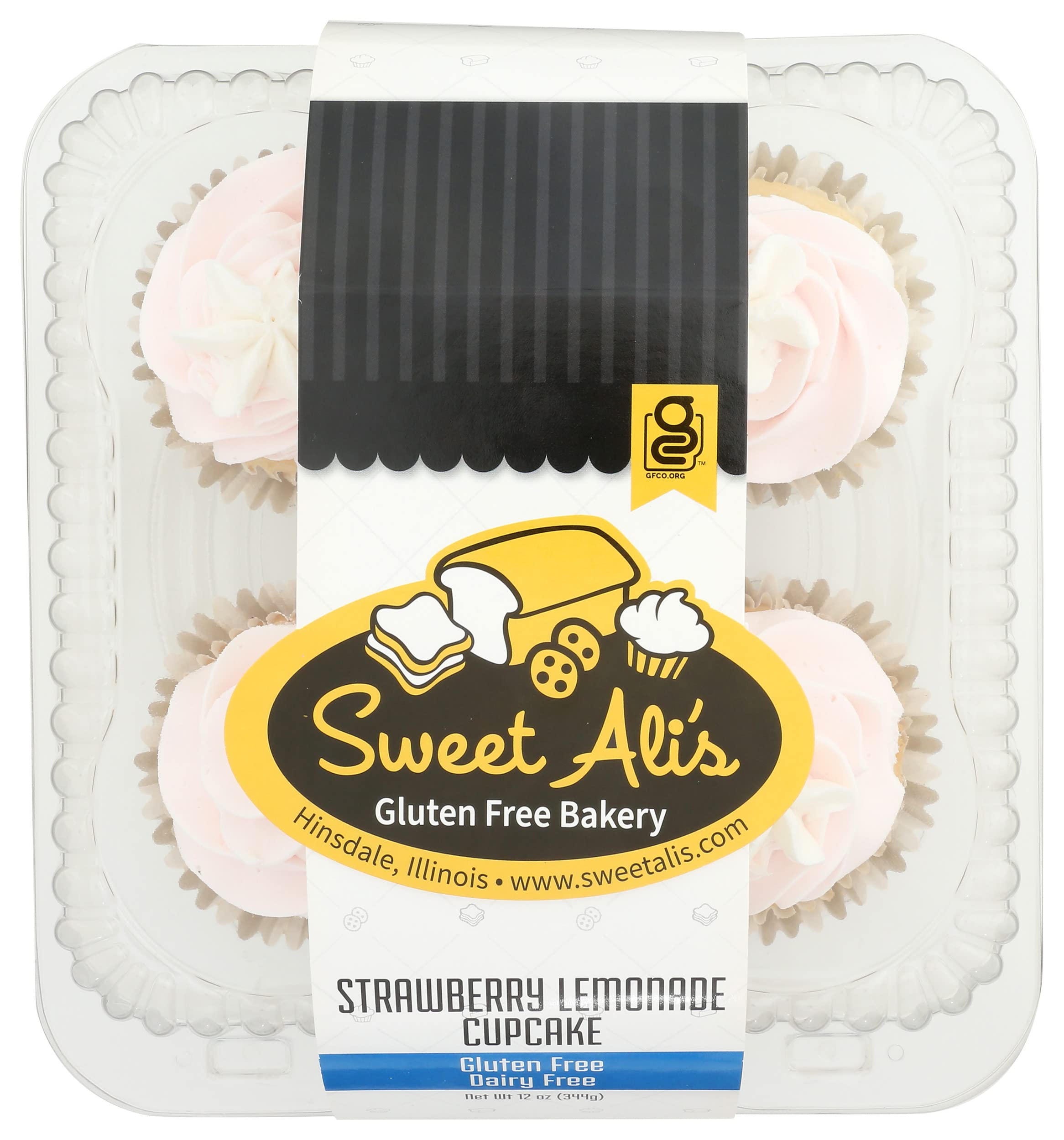 Sweet Alis Strawberry Lemonade Cupcake, 12 OZ