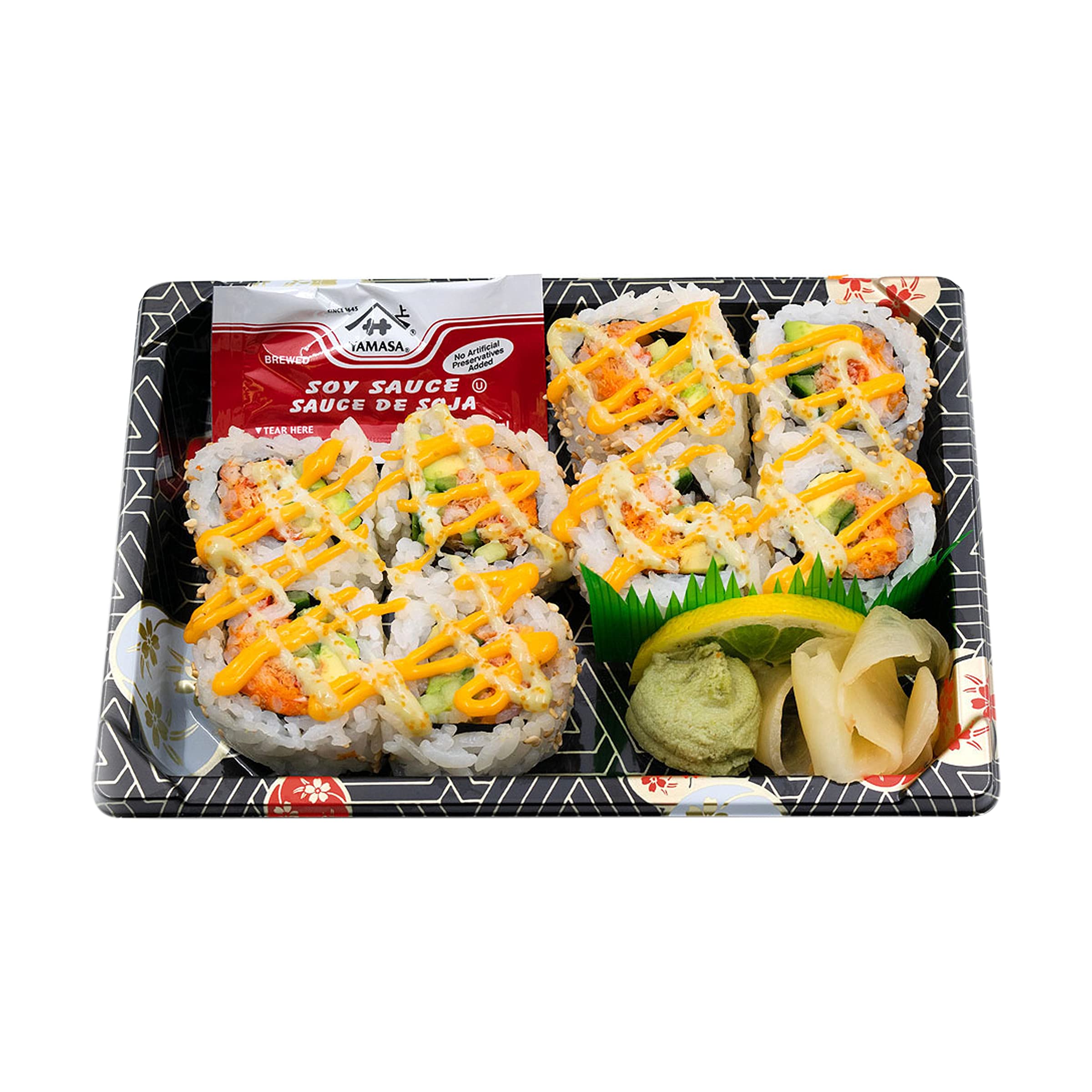 Kikka Sushi Spicy Crab Leg California Roll, 7 OZ