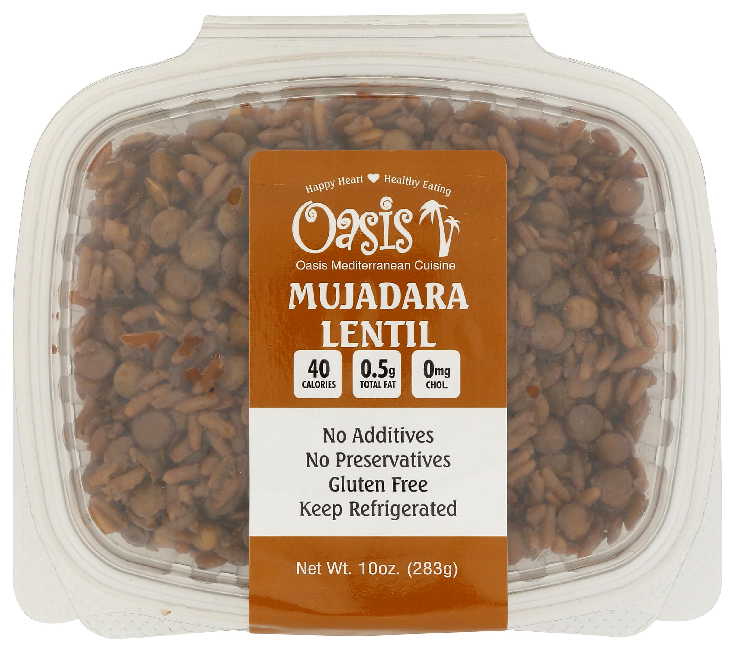 Oasis Foods Mujadara Lentil 10 Oz, 10 Oz