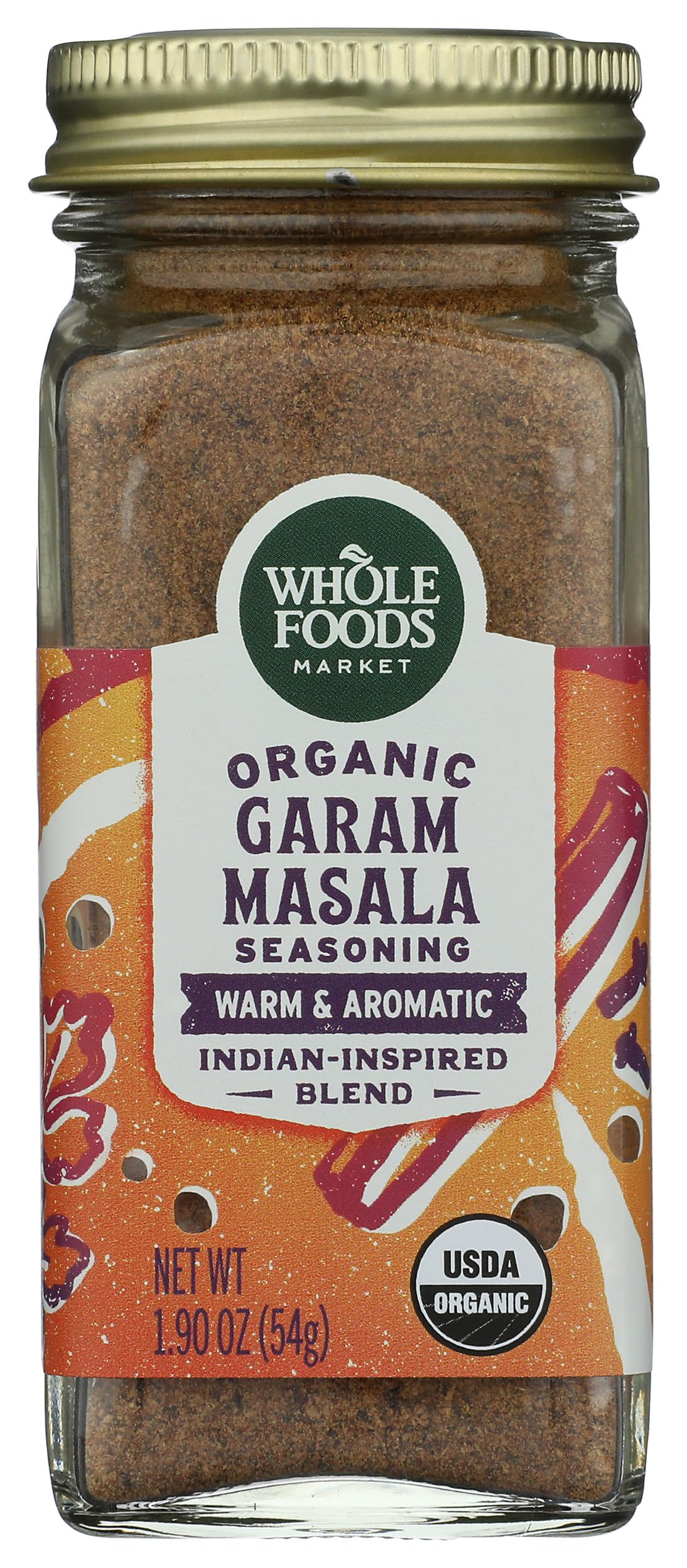 Organic Garam Masala Spice Blend, 1.9 Ounce