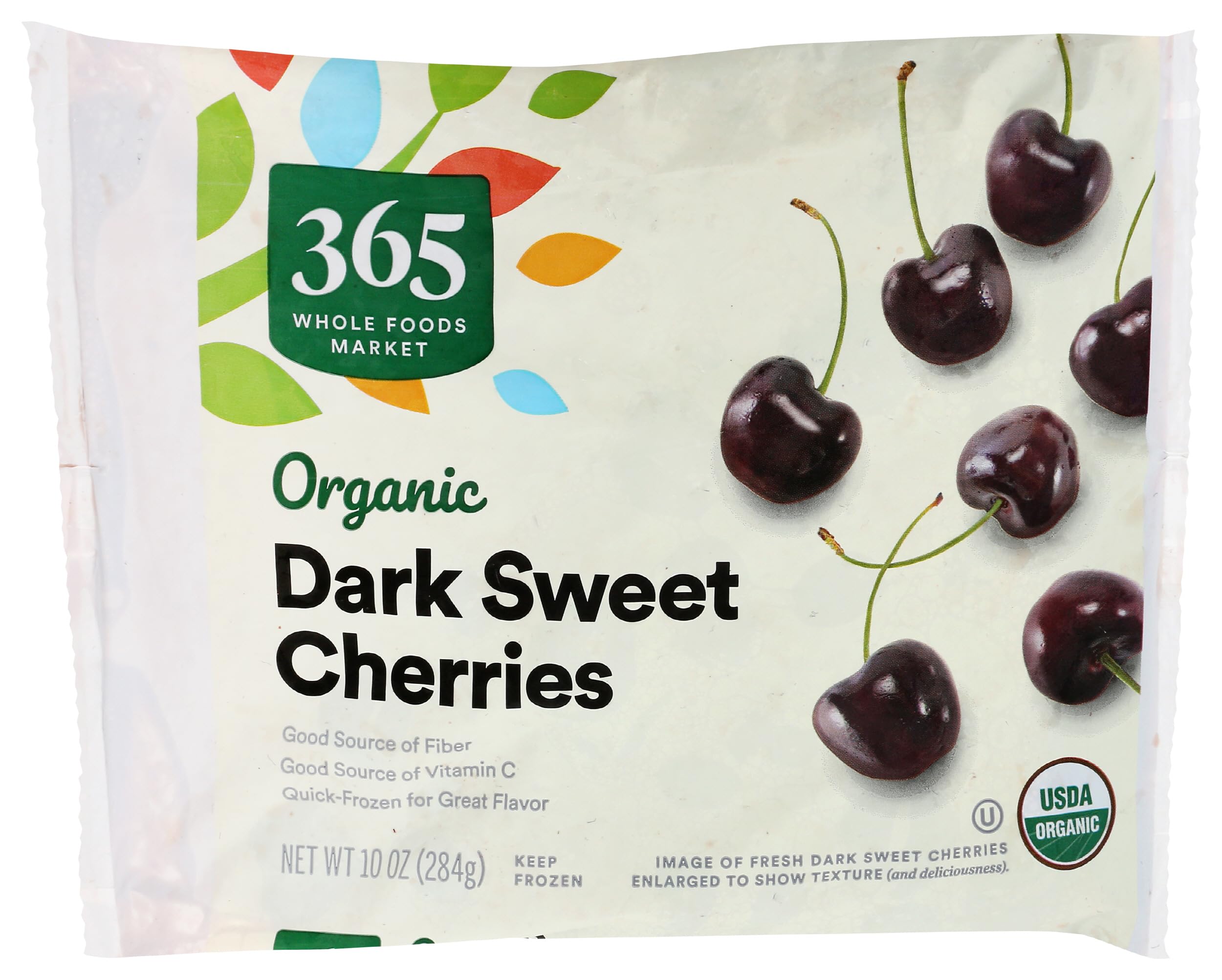 Organic Sweet Dark Cherries, 10 oz