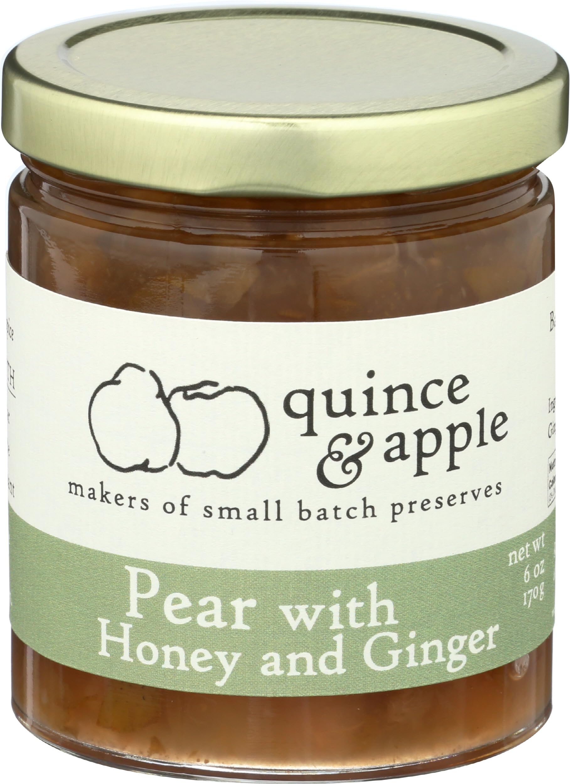 Preserve Pear With Honey And Ginger, 6 Ounce