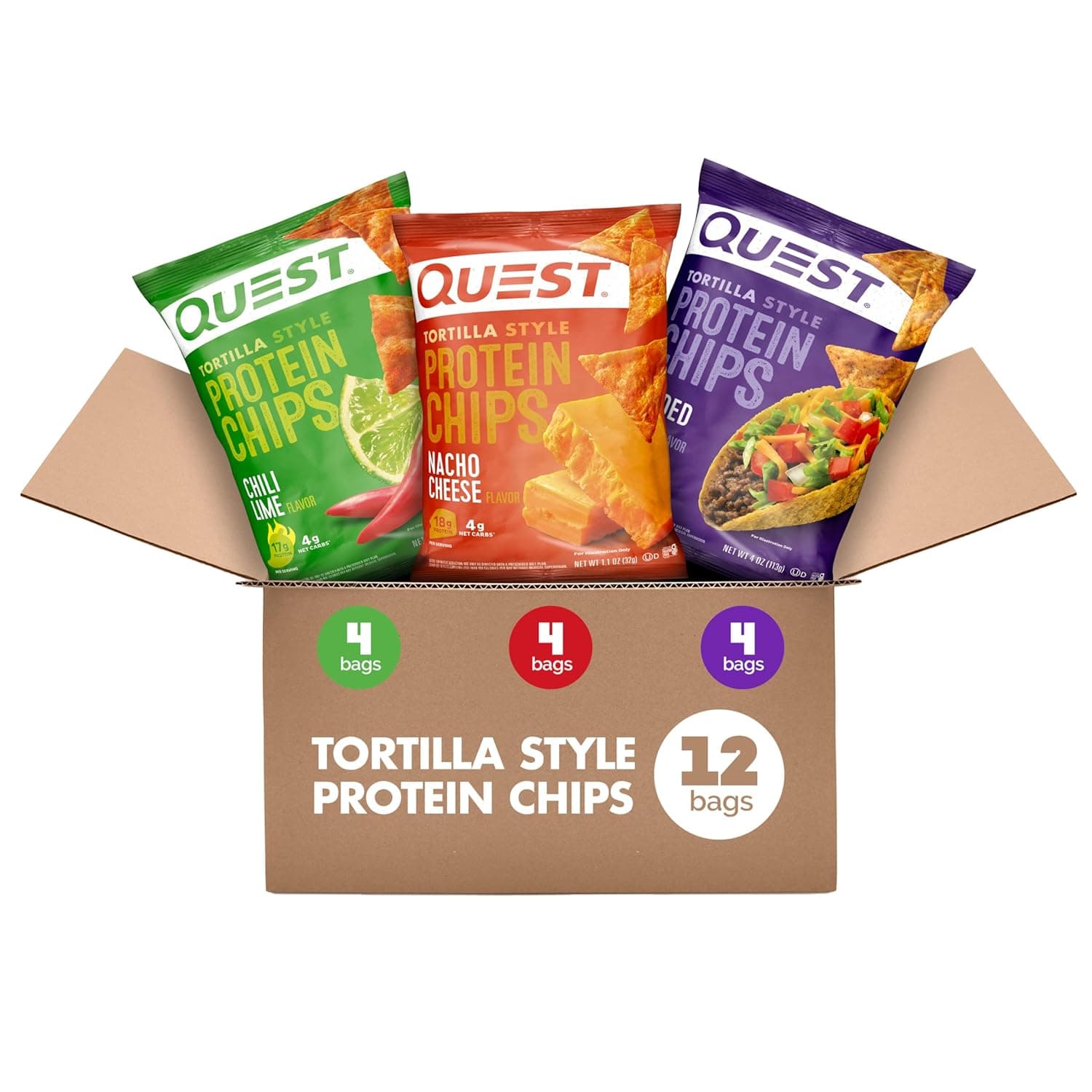 Quest Nutrition Tortilla Style Protein Chips Variety Pack