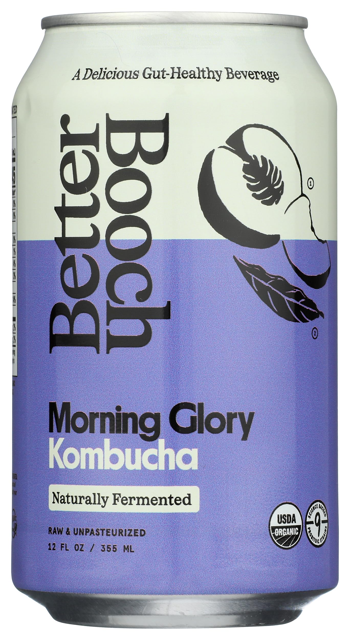 Better Booch Organic Morning Glory Kombucha, 12 FZ