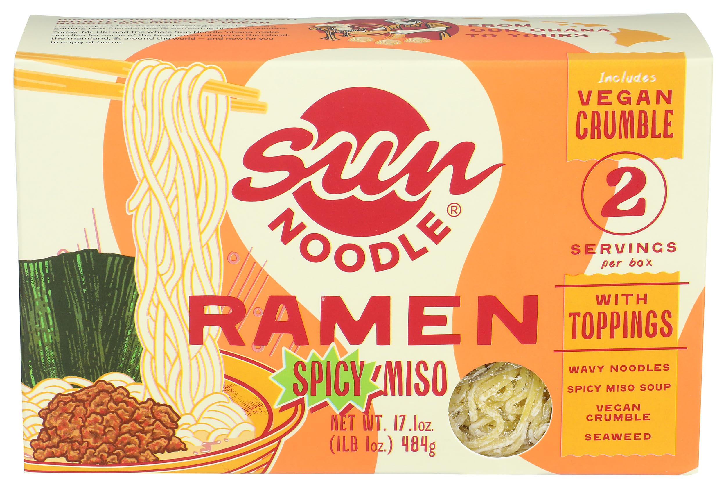 Ramen Kit Spicy Miso, 17.1 Ounce