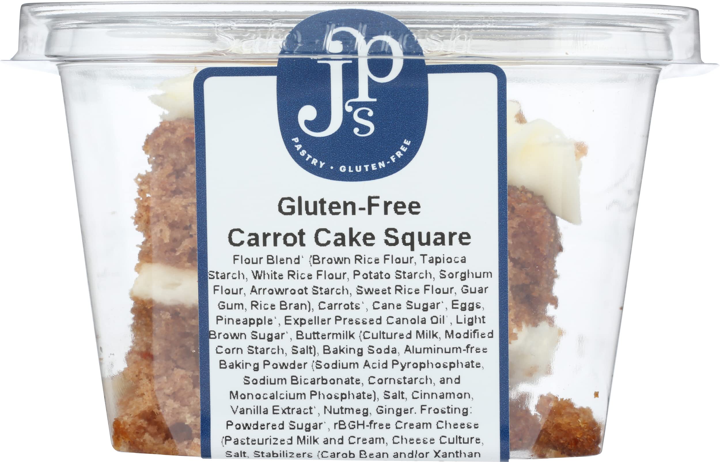 Cake Carrot Slice Gluten Free, 7 Ounce